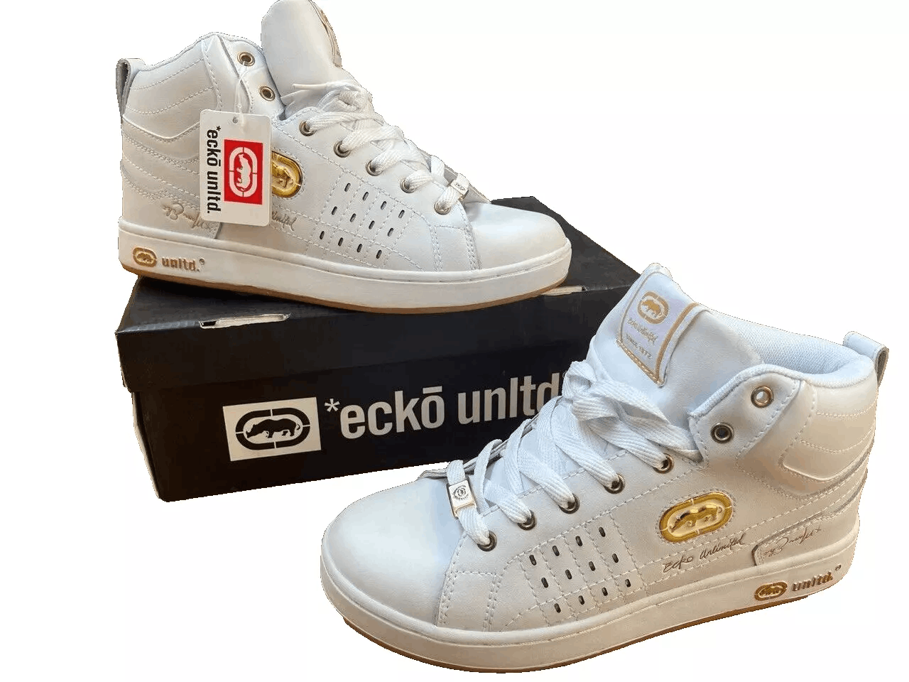 Ecko Unltd. Ecko Unltd Phranz Sneakers Shoes 2006 Vintage Hip Hop sz 9 Size US 9 / EU 42 - 1 Thumbnail