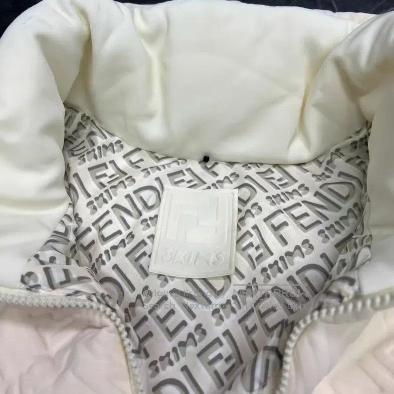 Fendi Fendi Baguette Full Logo Printed Down Jacket Size L / US 10 / IT 46 - 5 Thumbnail