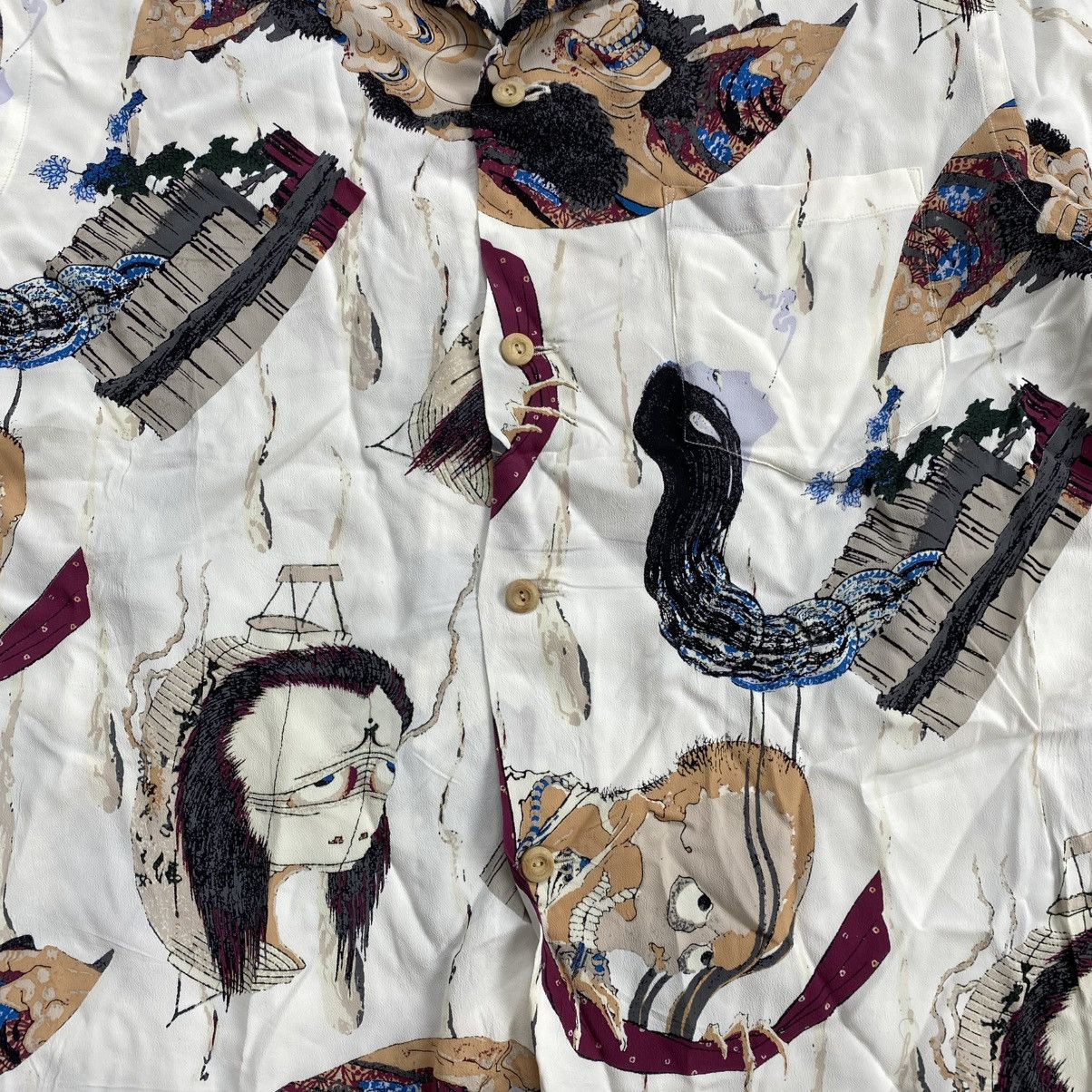 Sun Surf Vintage Sun Surf Hokusai Hawaiian Shirt Toyo Enterprise Size US L / EU 52-54 / 3 - 5 Thumbnail