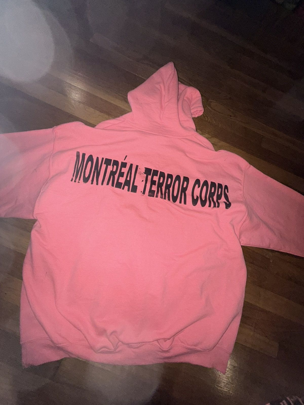 Band Tees 1 of 5 SHADOW WIZARD MONEY GANG PINK HOODIE BY LOUKA TESSIER Size US XXL / EU 58 / 5 - 16 Thumbnail