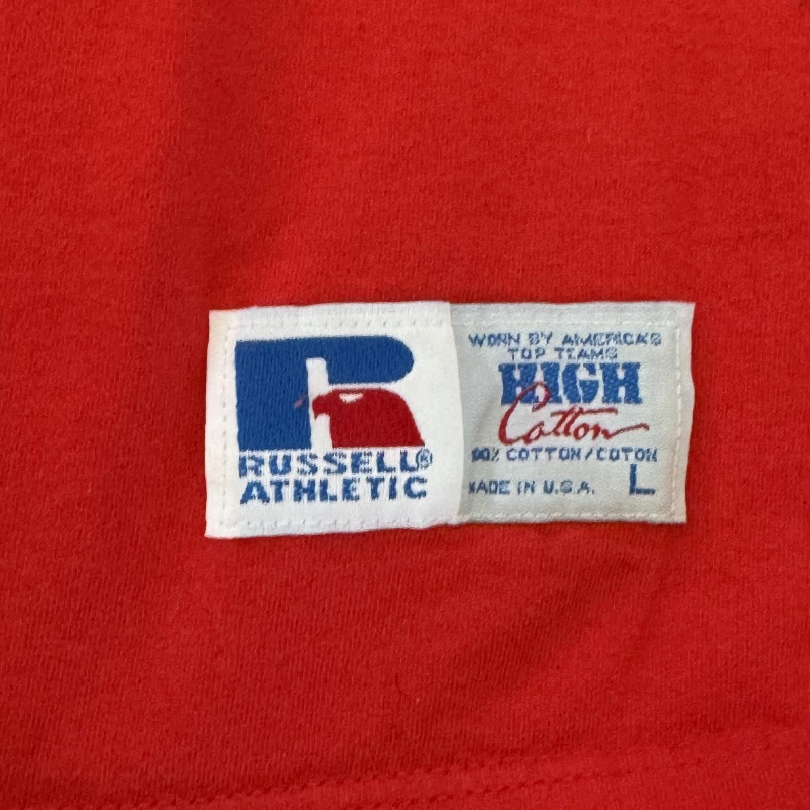 Russell Athletic Vintage 90s Anaheim Angels Russell Athletic Baseball Shirt Size US L / EU 52-54 / 3 - 3 Thumbnail