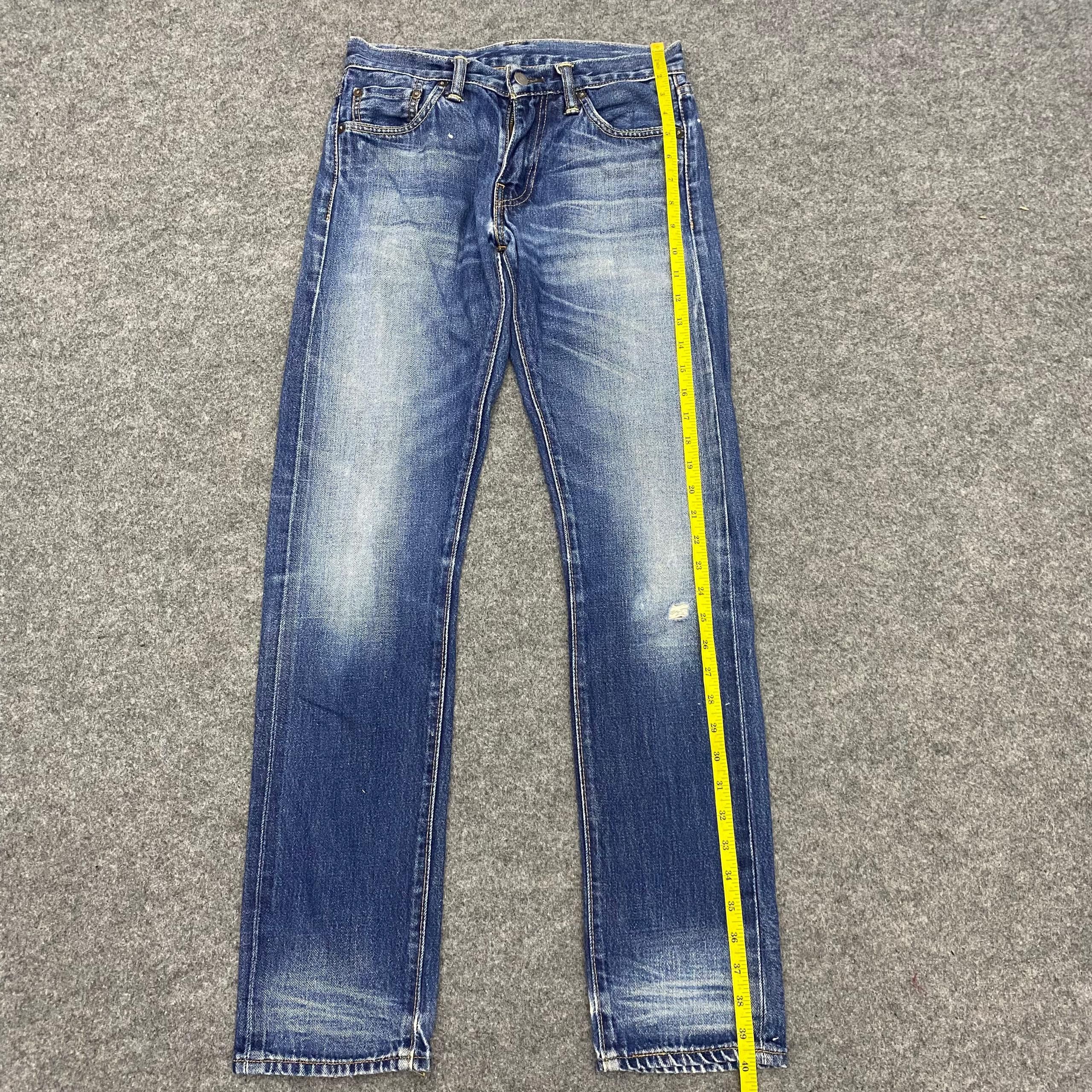 Levi's Vintage levis 511 Distressed Denim Kurt Cobain Style Size US 29 - 2 Thumbnail