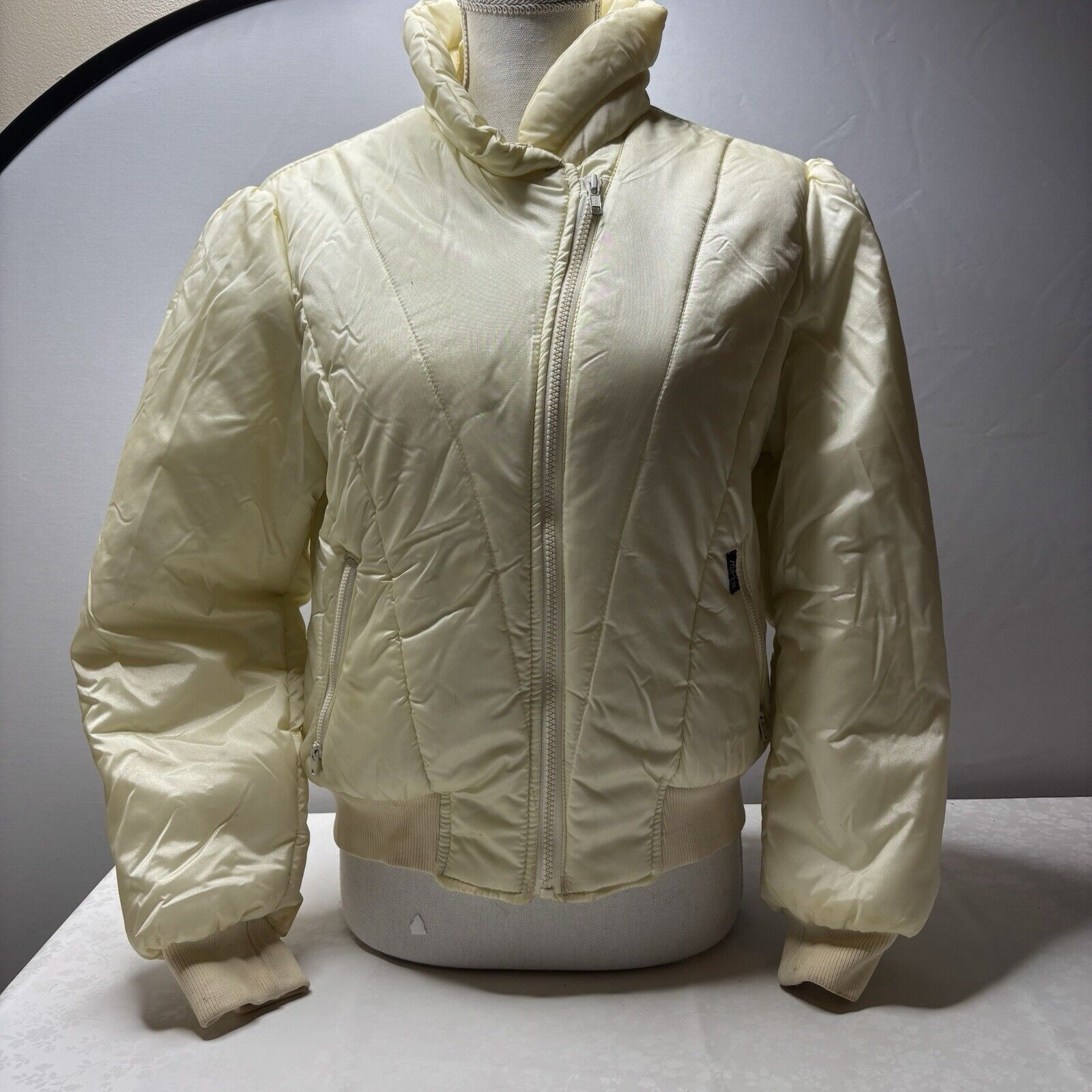 & Other Stories Aspen Powder Vintage Coat Puffer Y2K Large Size L / US 10 / IT 46 - 1 Thumbnail