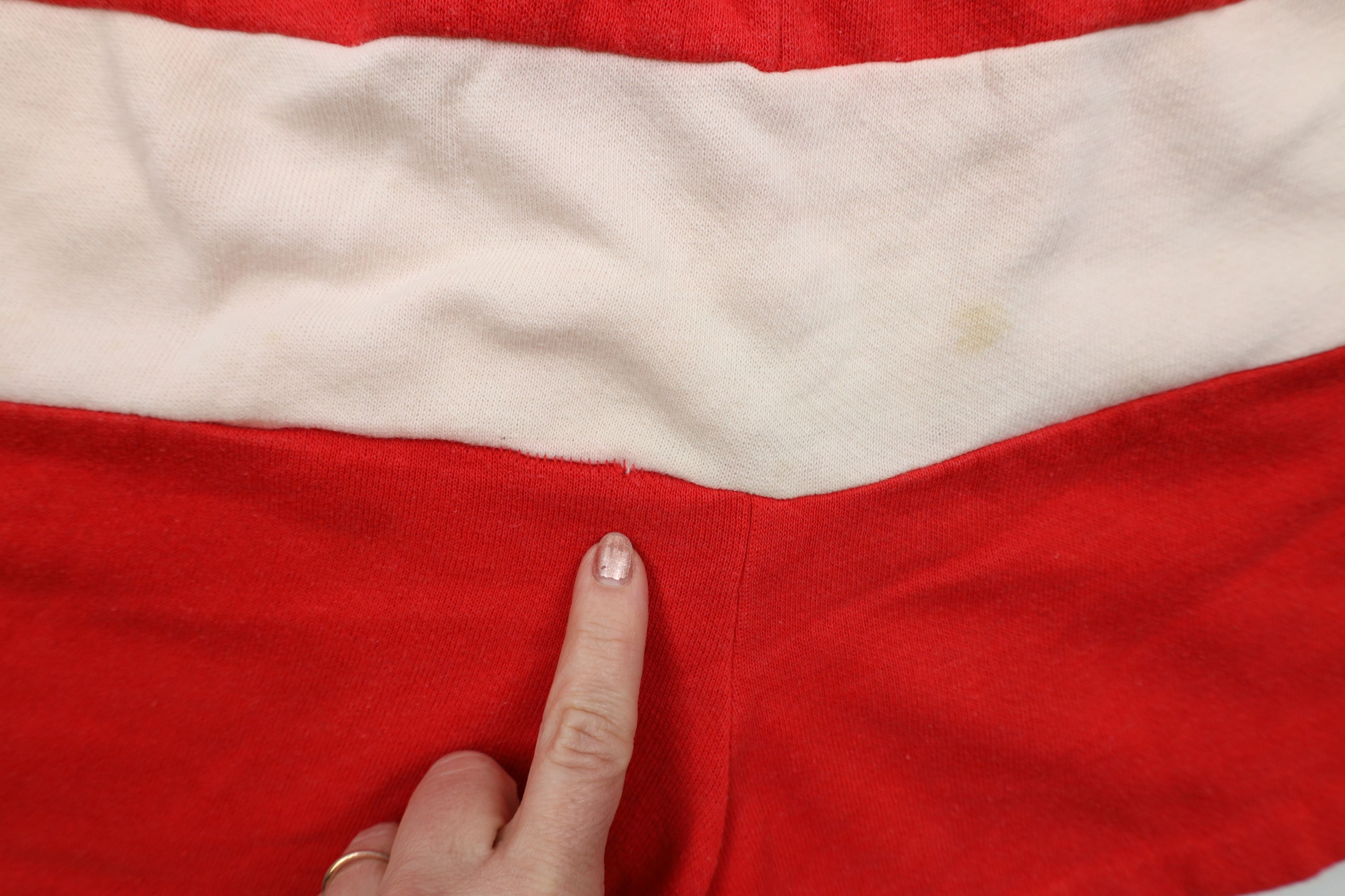 Vintage Vintage 80s 90s University Sweatpants Booty Shorts USA AS IS Size 35" - 5 Thumbnail
