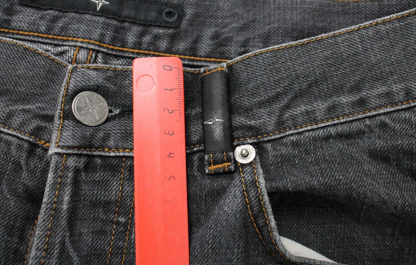 Stone Island STONE ISLAND Jeans Men's W34 Regular Fit Button Fly Denim Size US 34 / EU 50 - 8 Thumbnail