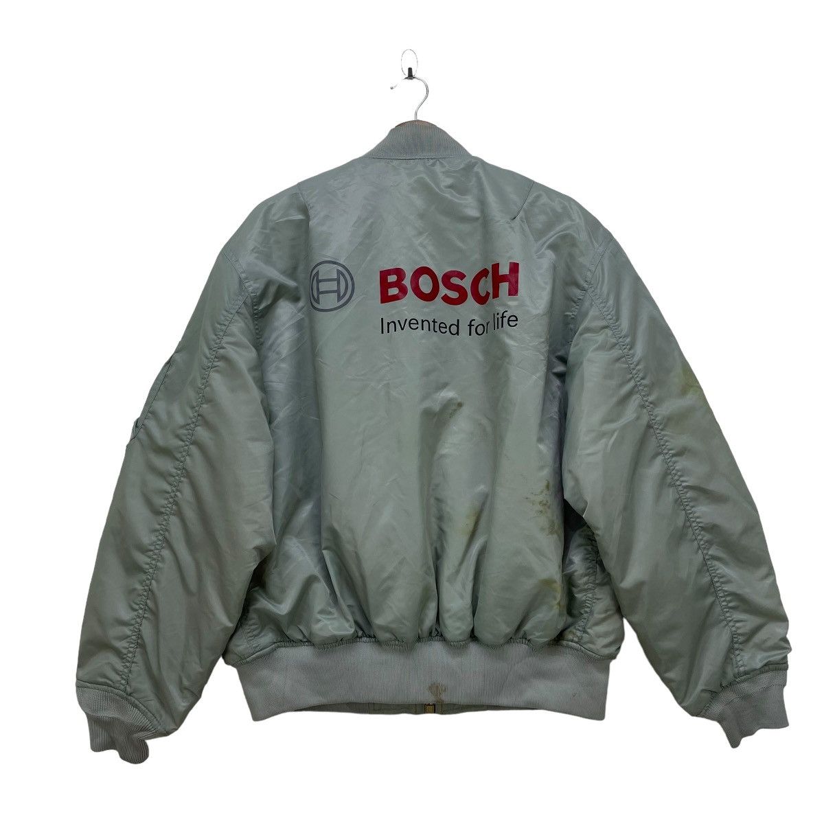 Japanese Brand × Vintage Vintage Bosch Ma 1 Bomber Worker Jacket Size US M / EU 48-50 / 2 - 2 Thumbnail