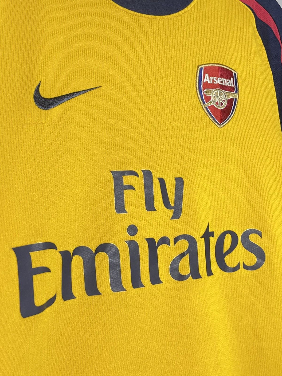 Nike Arsenal FC Nike 2008/09 Away Y2k Streetwear Football Shirt Size US S / EU 44-46 / 1 - 5 Thumbnail
