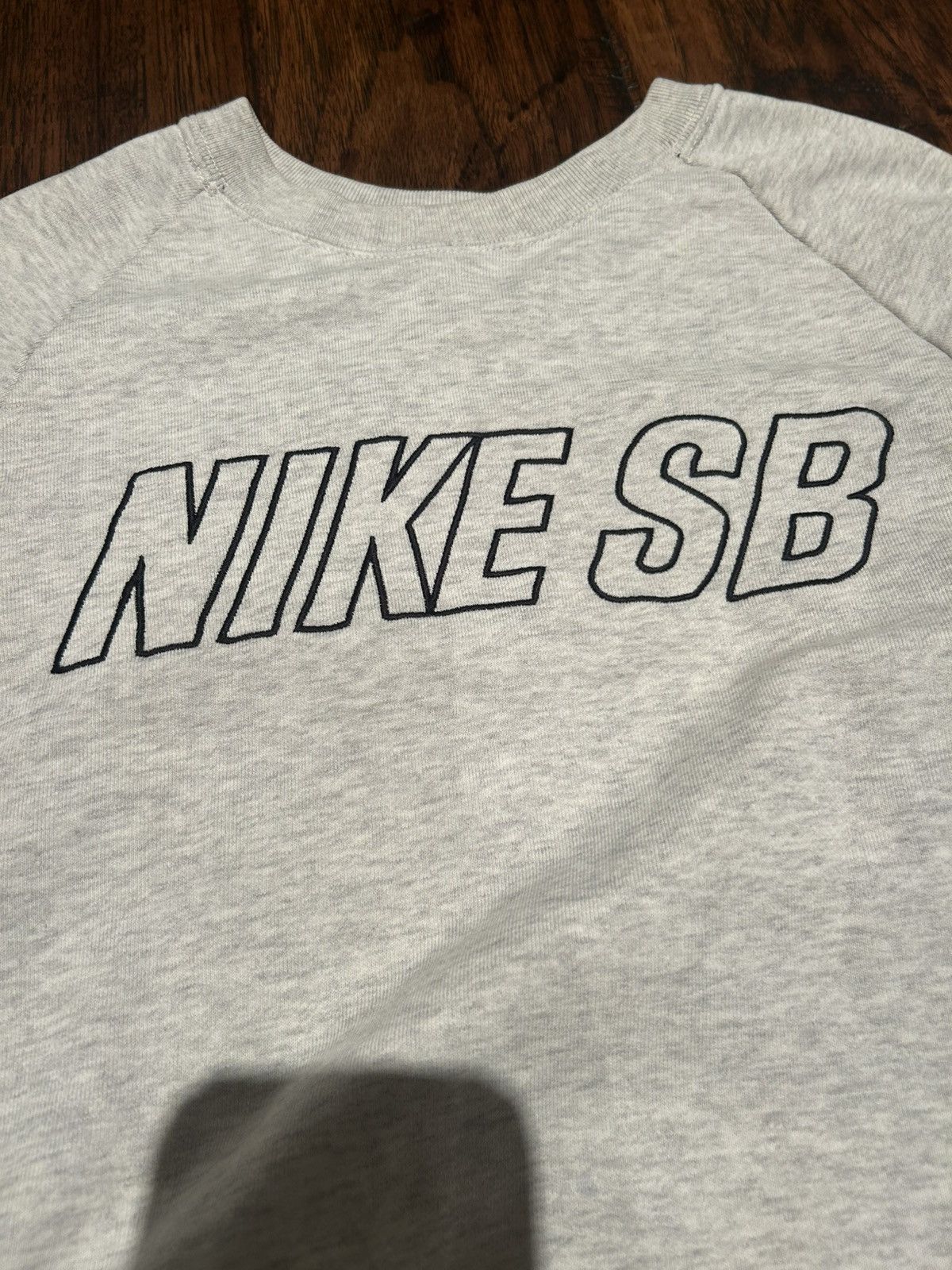 Nike Gray vintage nike sweatshirt Size US M / EU 48-50 / 2 - 2 Thumbnail