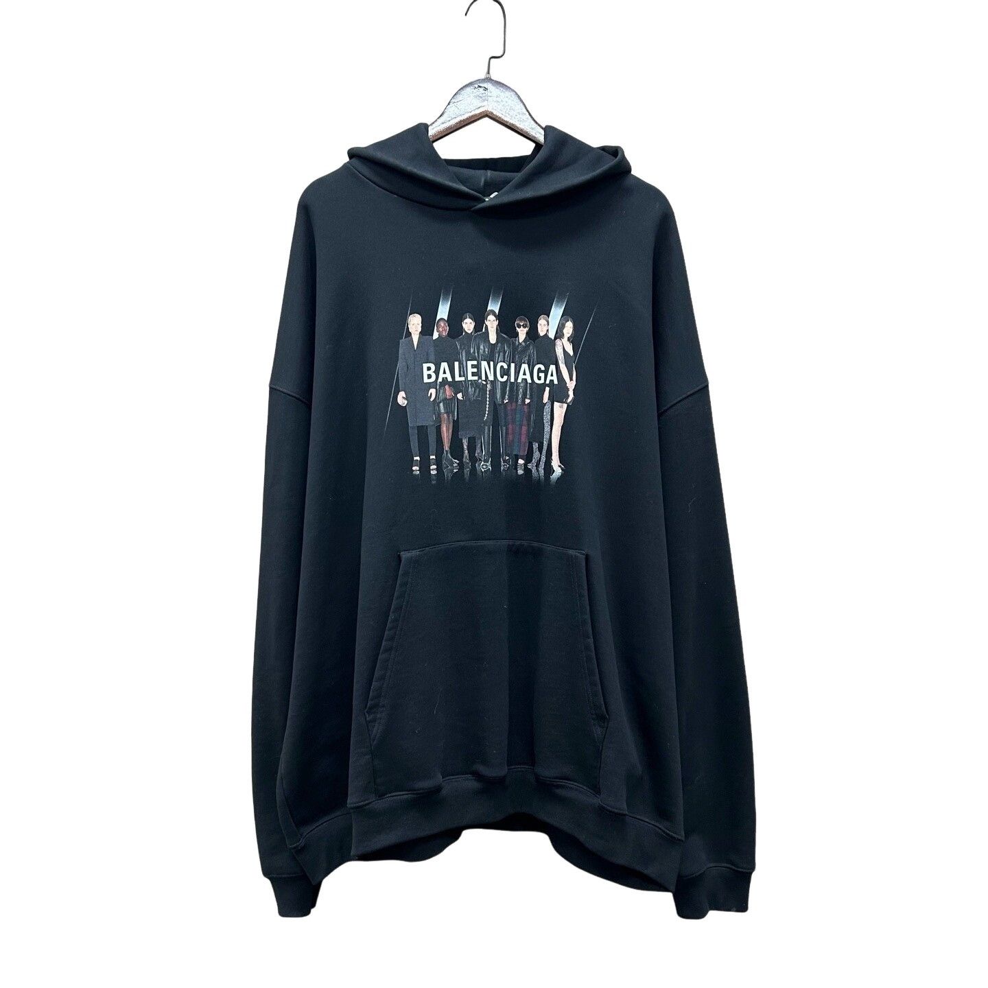 Balenciaga Balenciaga People Graphic Hoodie Size M Size US M / EU 48-50 / 2 - 1 Thumbnail