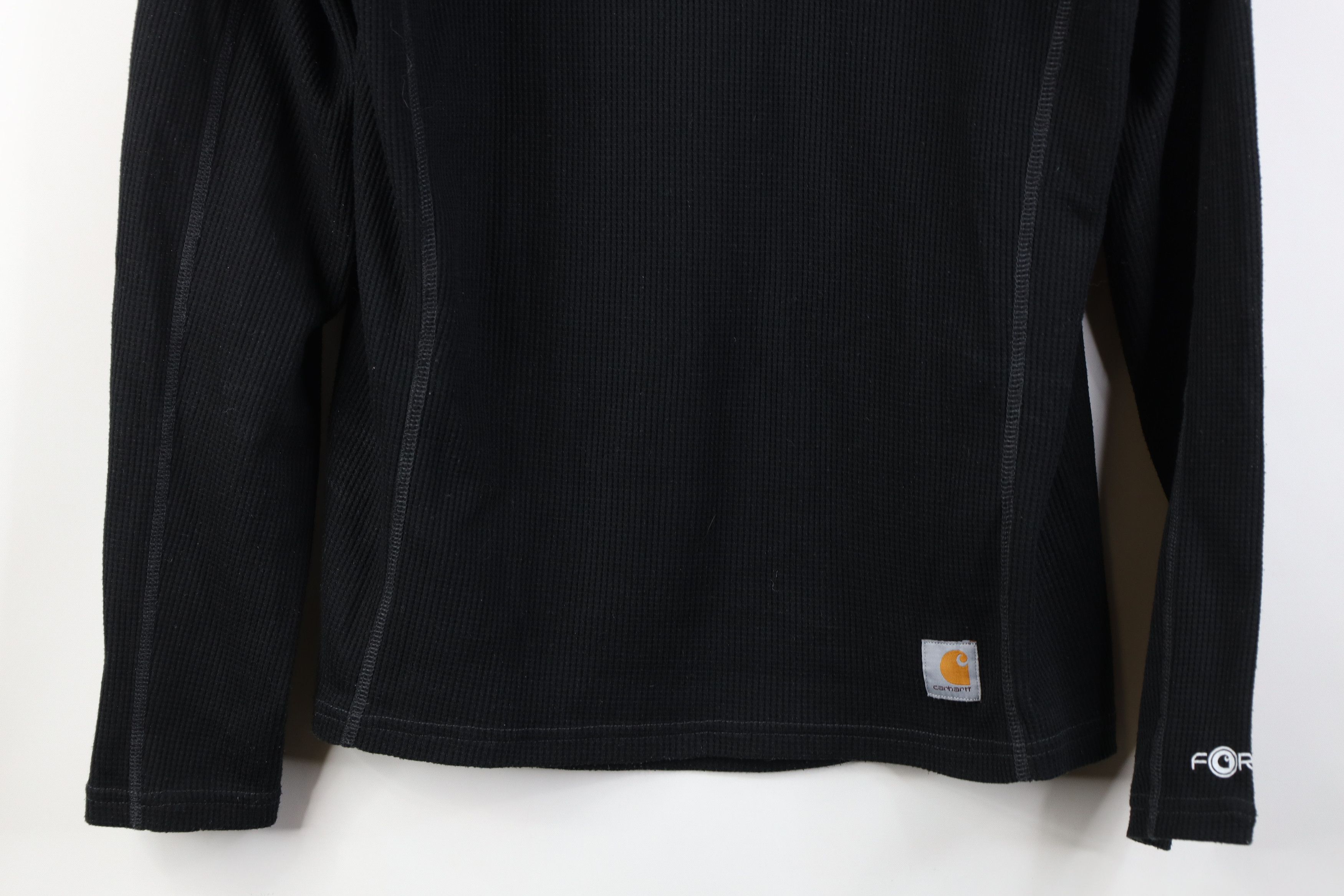 Carhartt Vintage Y2K Carhartt Thermal Waffle Knit Long Sleeve T-Shirt Size US M / EU 48-50 / 2 - 3 Thumbnail