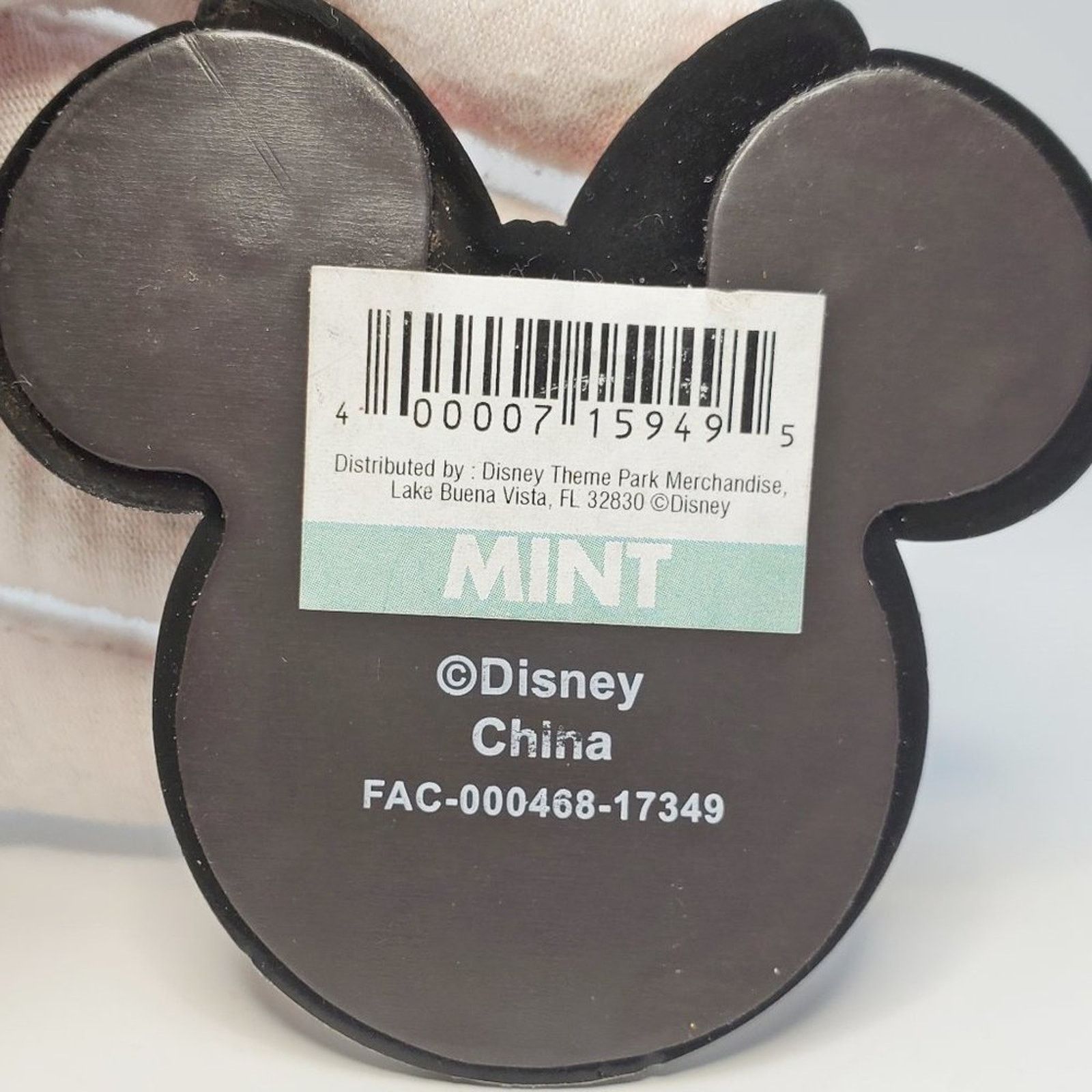 Disney Disney Minnie Mouse Black 3-D Rubber Magnet NWT Size ONE SIZE - 6 Thumbnail