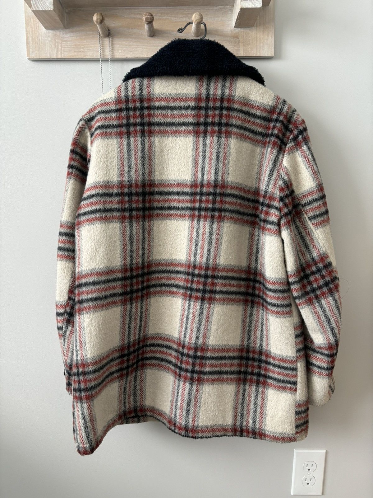 Vintage Vintage Wool Plaid Coat Size US L / EU 52-54 / 3 - 3 Thumbnail