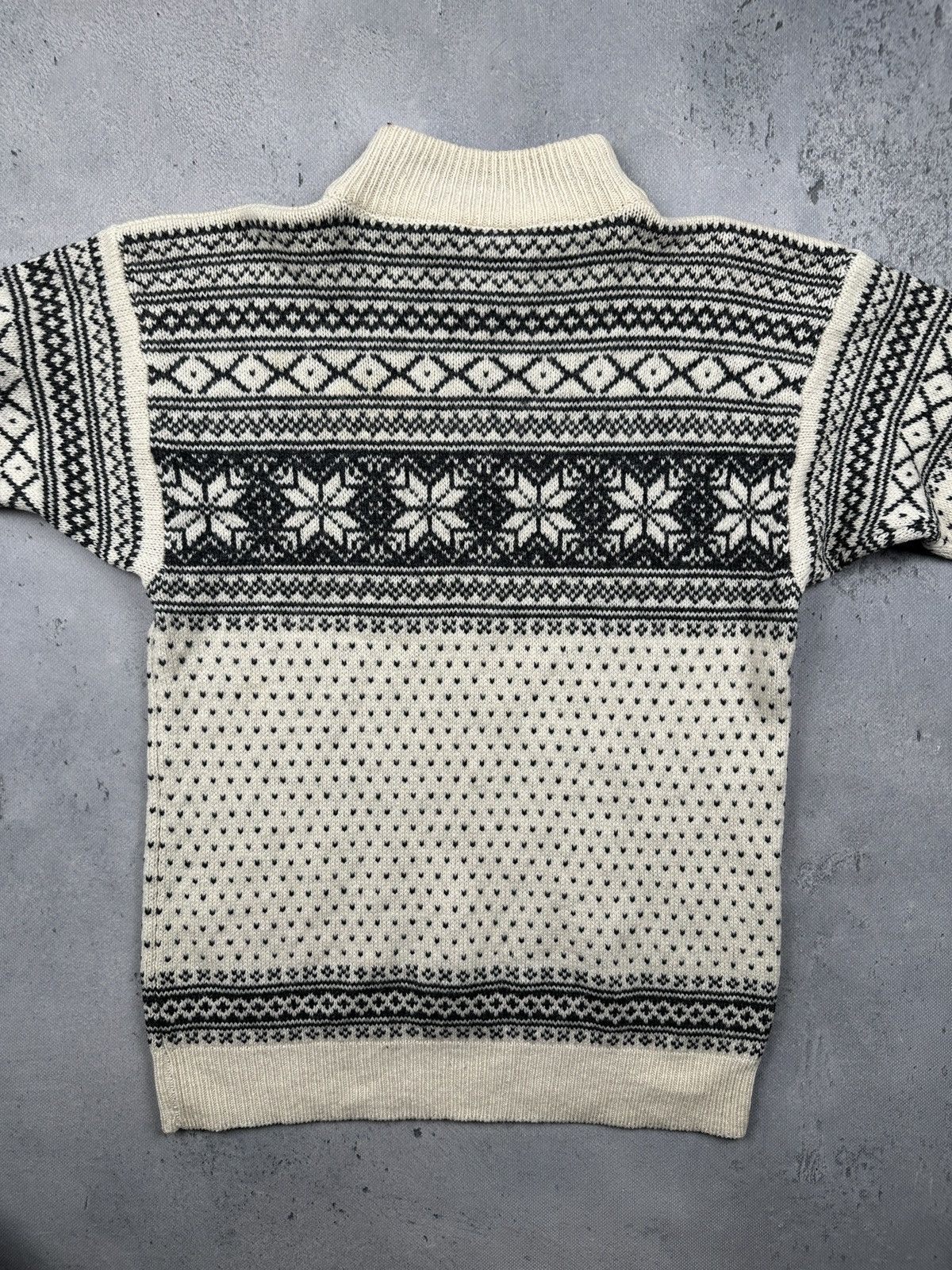 Norwool Norwool Norwegian Fair Isle Wool Half Zip Sweater Size US M / EU 48-50 / 2 - 4 Thumbnail
