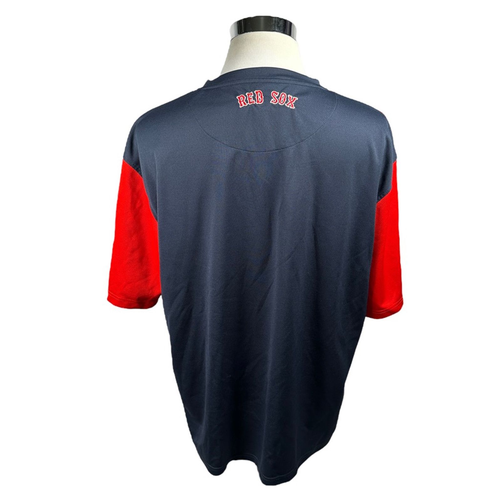MLB Boston Red Sox Dynasty Jersey Shirt Blue Red V Neck XL Size US XL / EU 56 / 4 - 2 Thumbnail