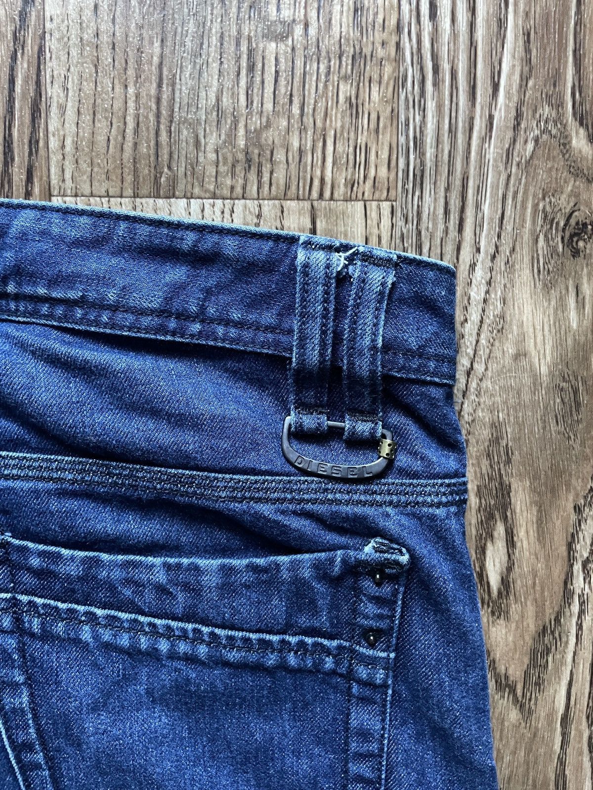 Diesel Vintage Diesel Jeans Flared Baggy Denim 90S Y2K Rare Size US 30 / EU 46 - 12 Thumbnail