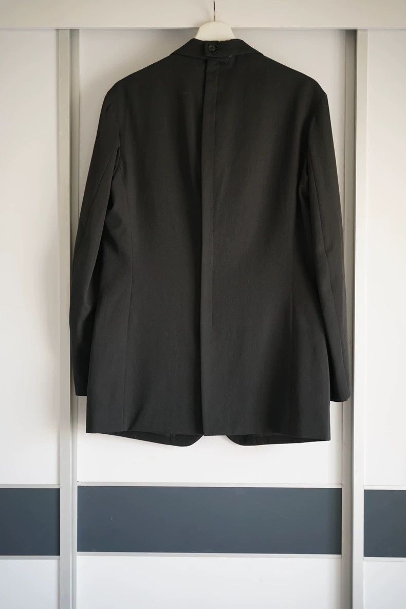 Yohji Yamamoto Yohji Yamamoto Yohji Yamamoto Black Deconstructed Suit Size US M / EU 48-50 / 2 - 2 Thumbnail
