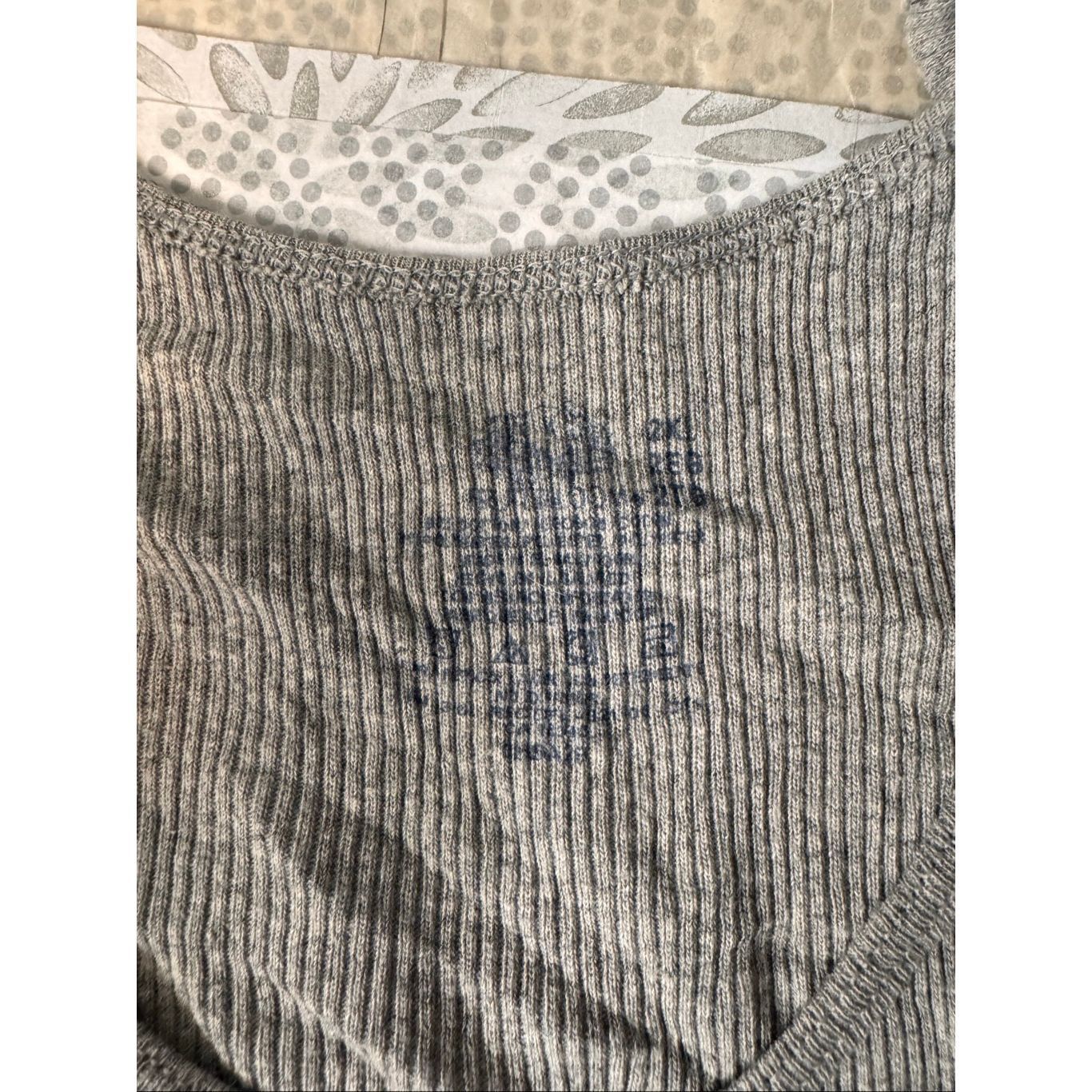 Fruit Of The Loom Fruit of the Loom Gray Ribbed Tank Top 2XL Basic Sleeveless Size US XXL / EU 58 / 5 - 2 Thumbnail