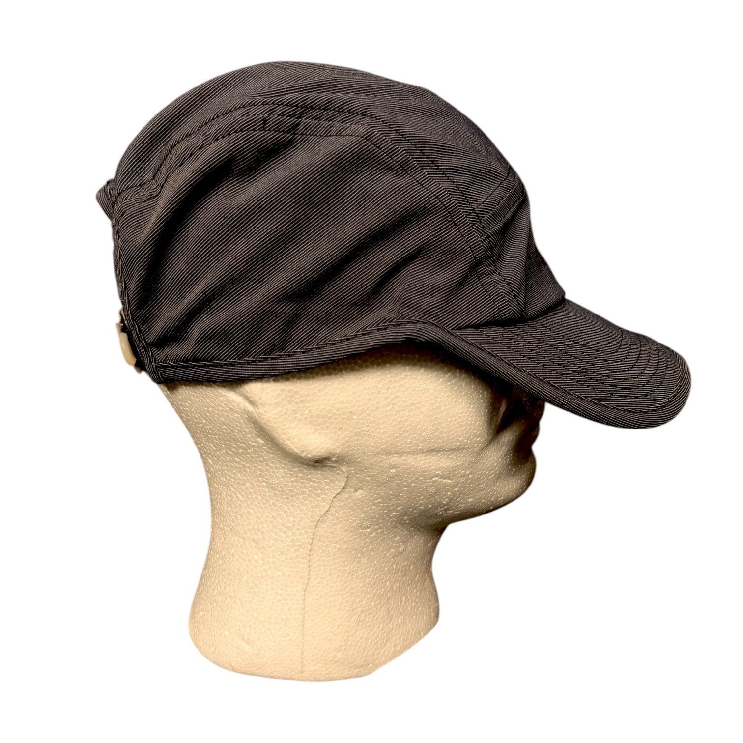 Nike Vintage Y2K Nike Dri-FIT AW84 5 Panel Hat Gray Swoosh Cap Size ONE SIZE - 4 Thumbnail