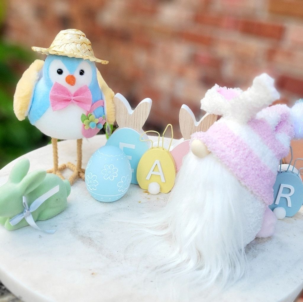 Handmade Easter Bunny Spring Time Gnome Size ONE SIZE - 2 Thumbnail