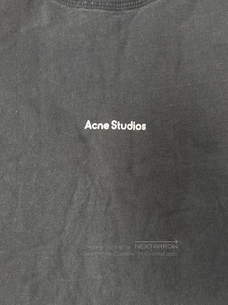 Acne Studios Acne Studios Logo Loose Round Neck Printed Short Sleeve T- Size US XS / EU 42 / 0 - 3 Thumbnail