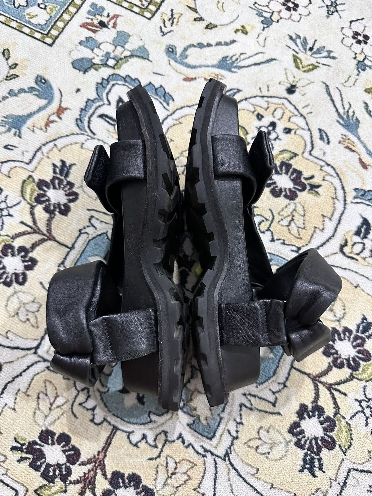 Jil Sander Jil Sander Padded Leather Sandals - Woman Size US 6 / IT 36 - 11 Thumbnail