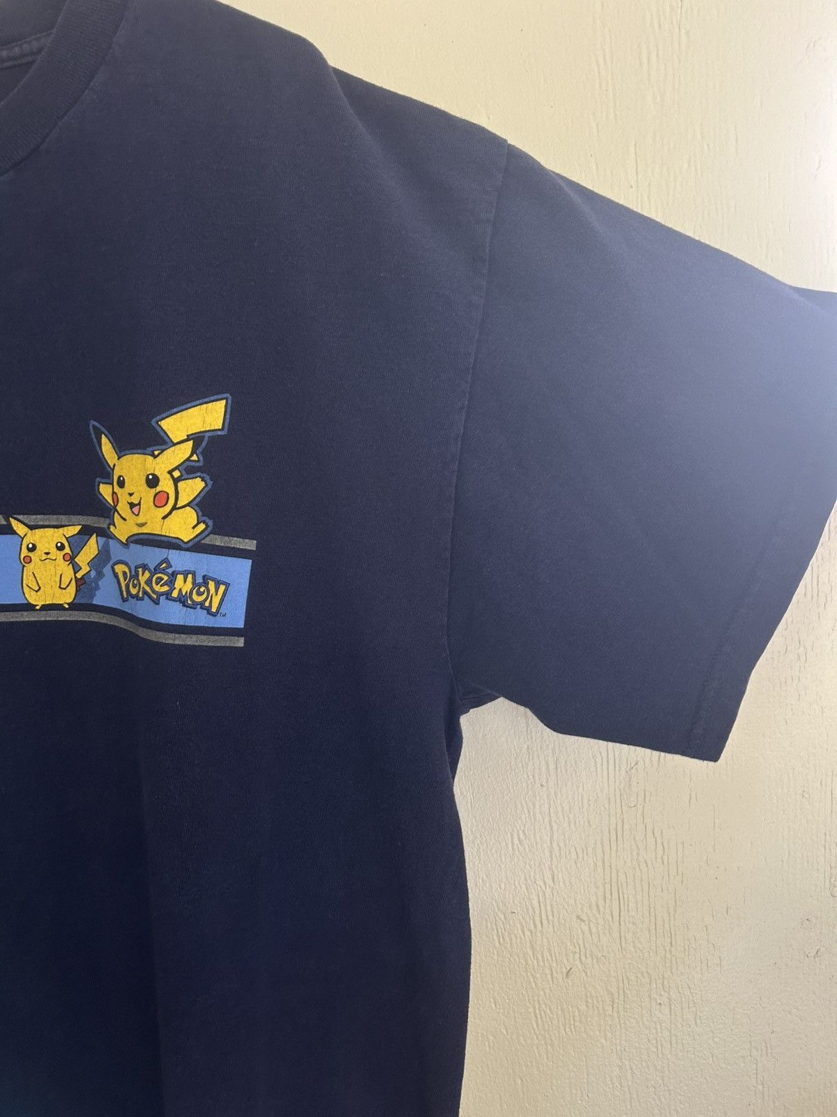 Pokemon Vintage 1999 Pokémon Pikachu Graphic Logo T-shirt Size US XL / EU 56 / 4 - 6 Thumbnail
