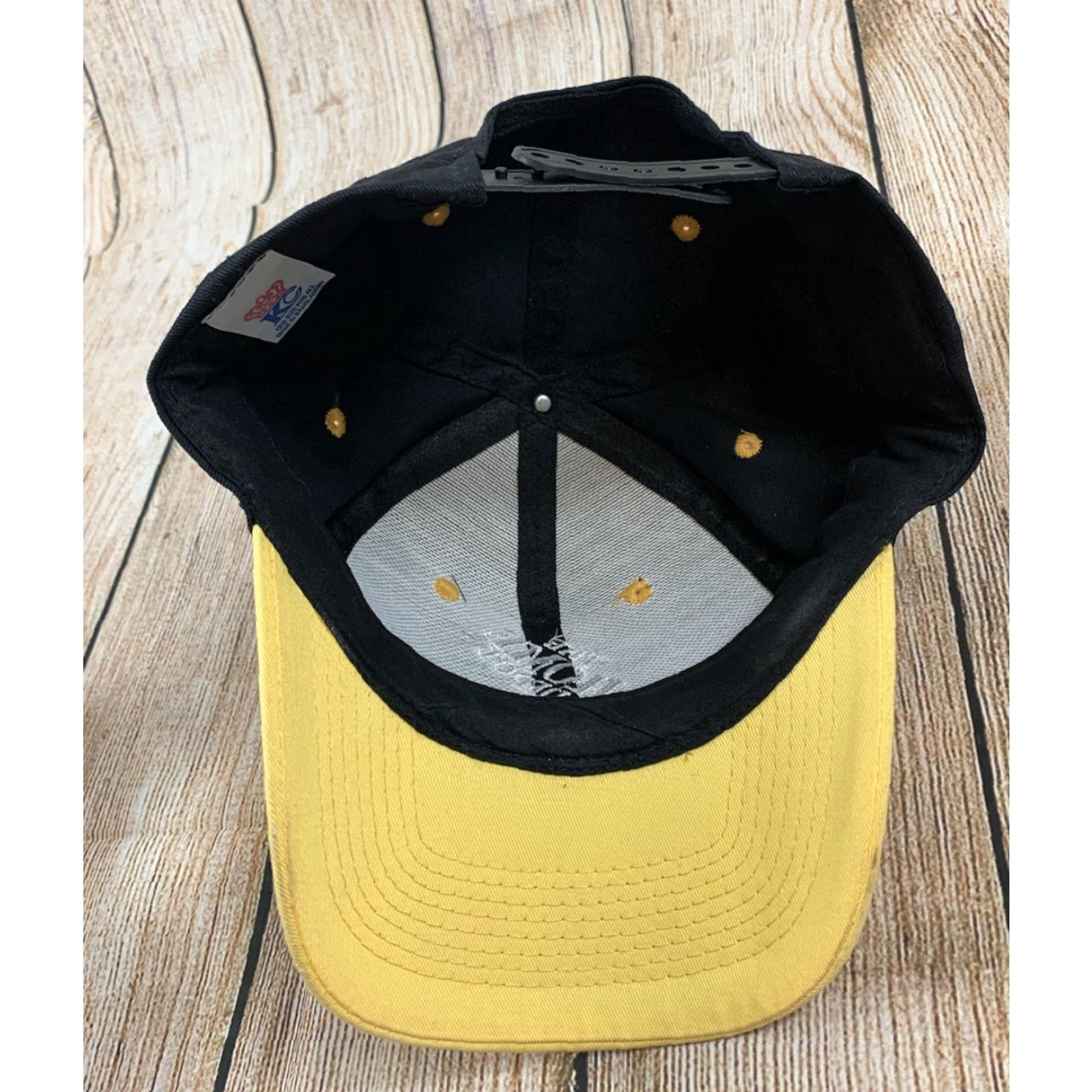 Vintage VINTAGE The Home Depot Black Yellow Hat SnapBack Baseball Cap Mens Adjustable Black Size ONE SIZE - 6 Thumbnail