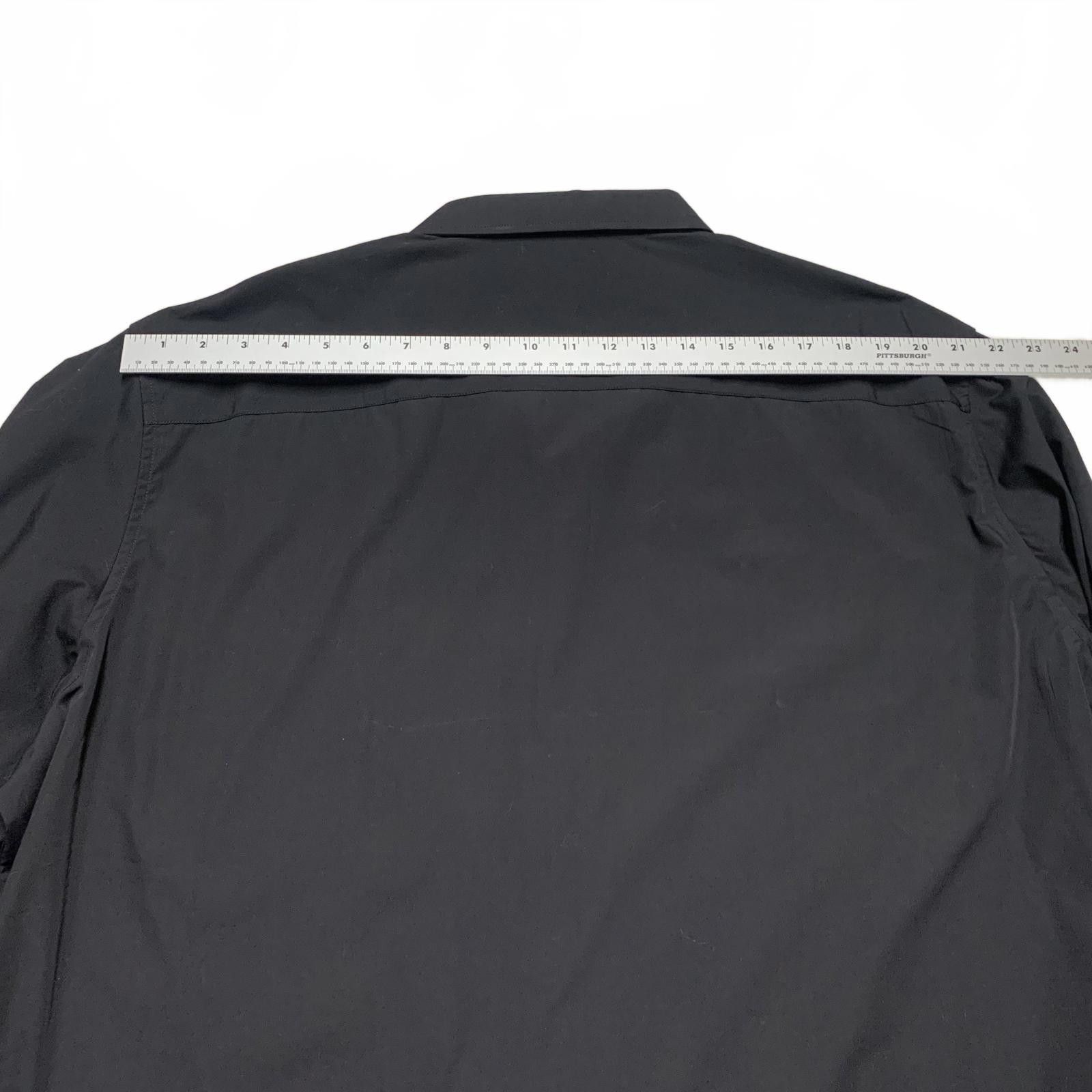 Other Paul Jones Men's 4XL Black Long Sleeve Button Shirt Size US XXL / EU 58 / 5 - 5 Thumbnail