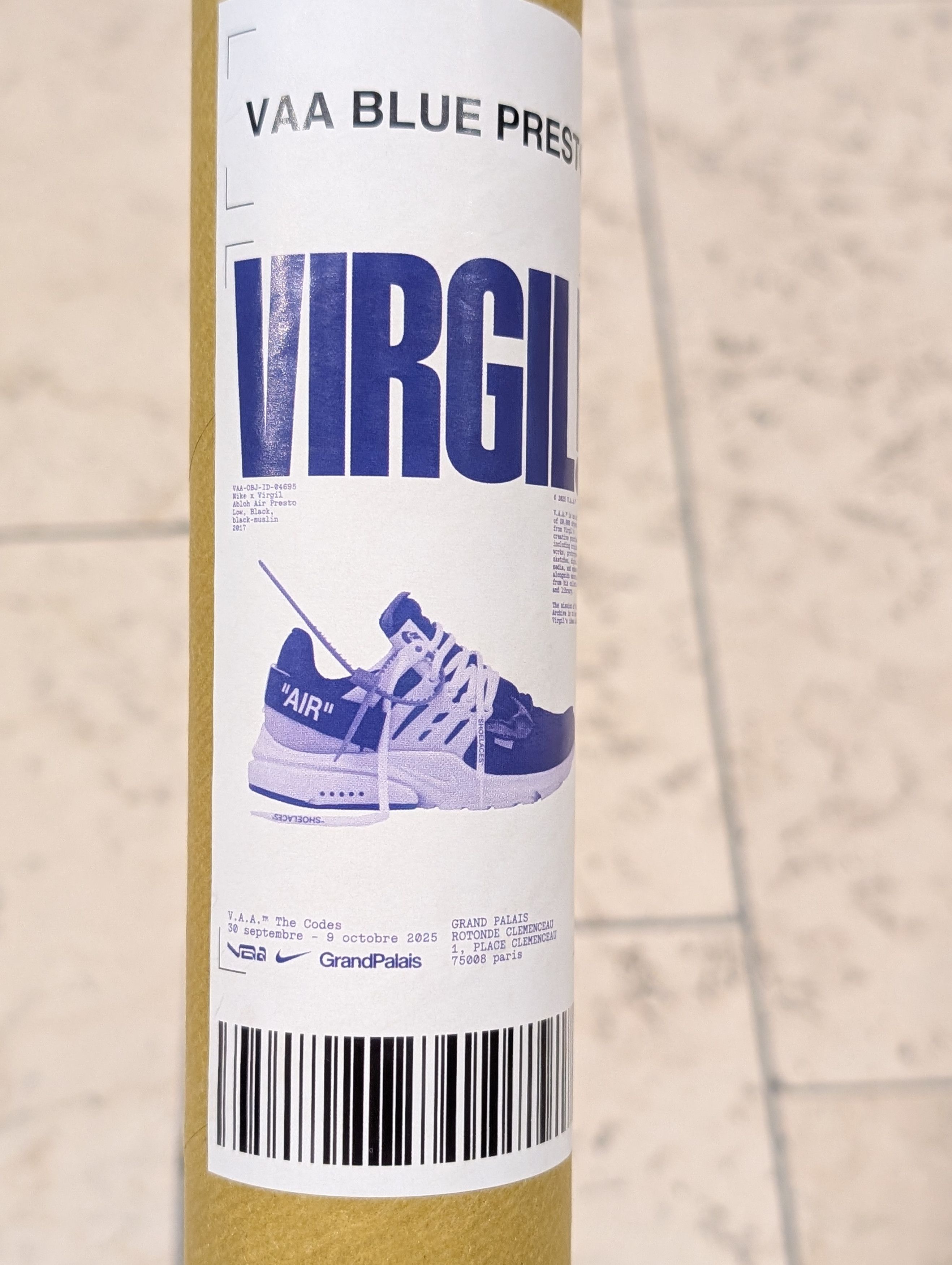 Off-White Virgil Abloh Poster Off White Air Presto Nike Colette vaa Size ONE SIZE - 2 Thumbnail