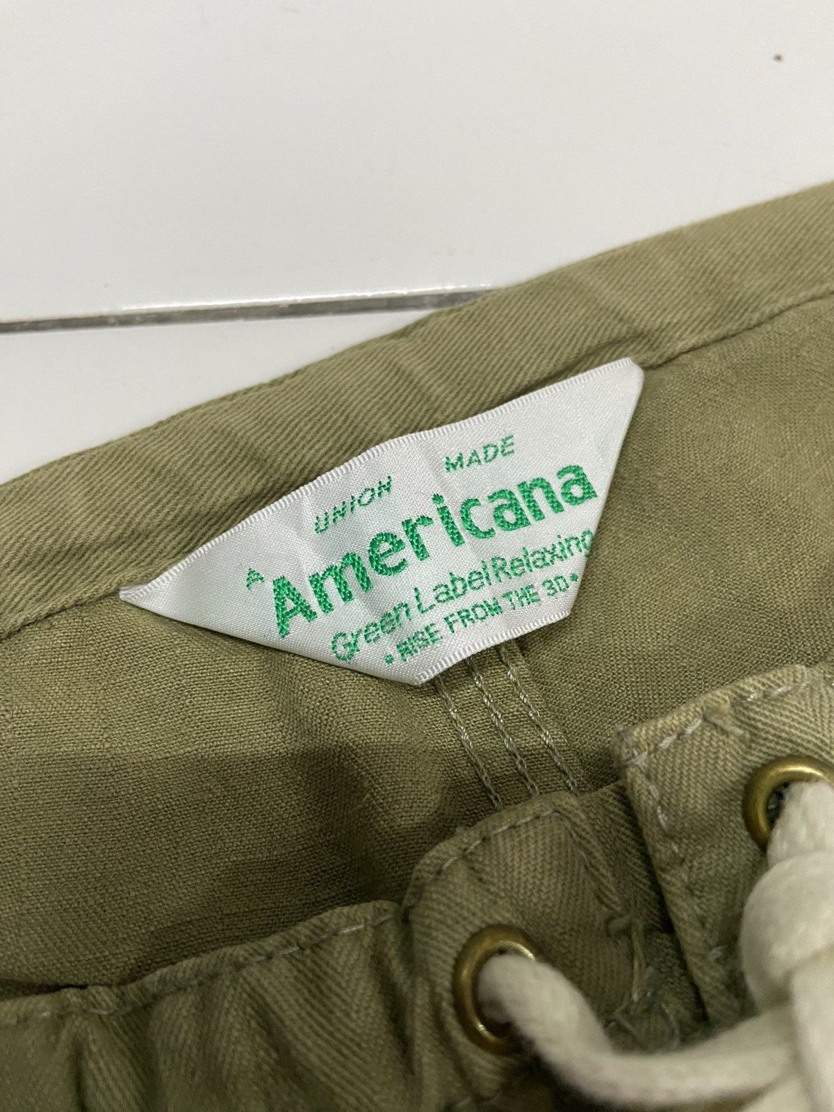 Japanese Brand VINTAGE UNION MADE AMERICANA KHAKI PANTS Size US 28 / EU 44 - 12 Thumbnail