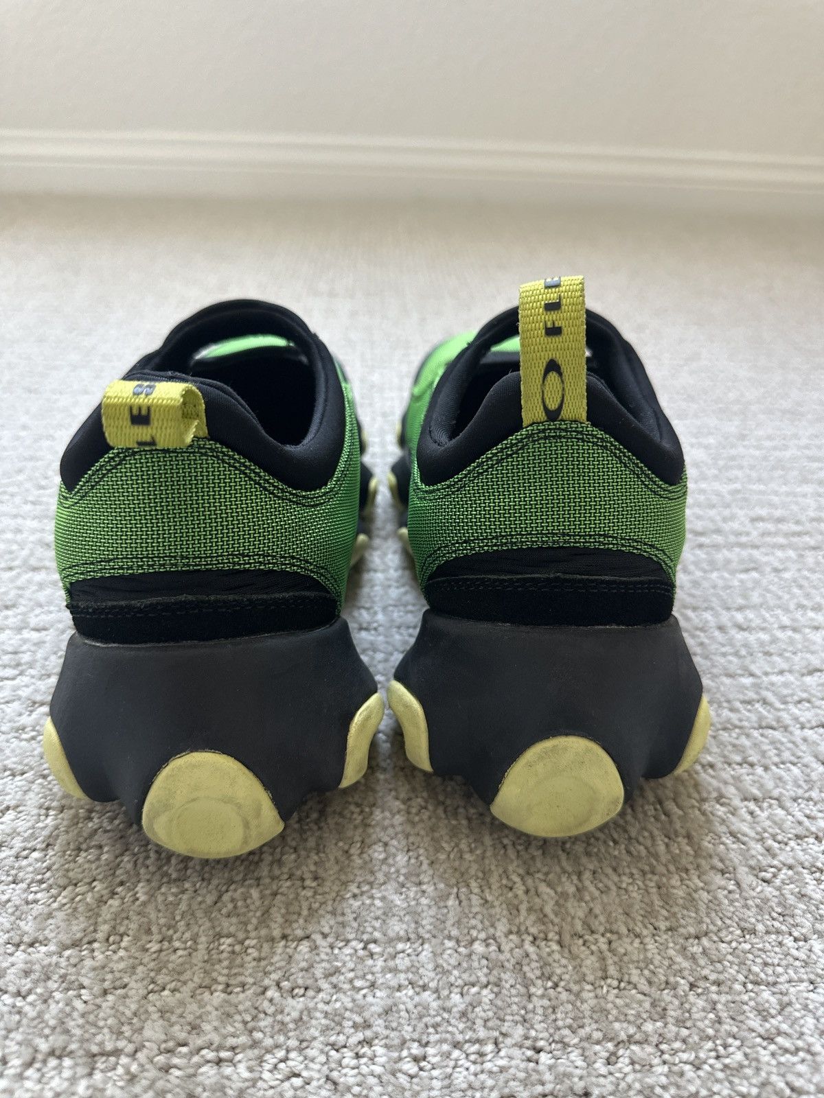 Oakley Oakley Factory Team Flesh Sandal - Green/Lemon Size US 10 / EU 43 - 2 Thumbnail