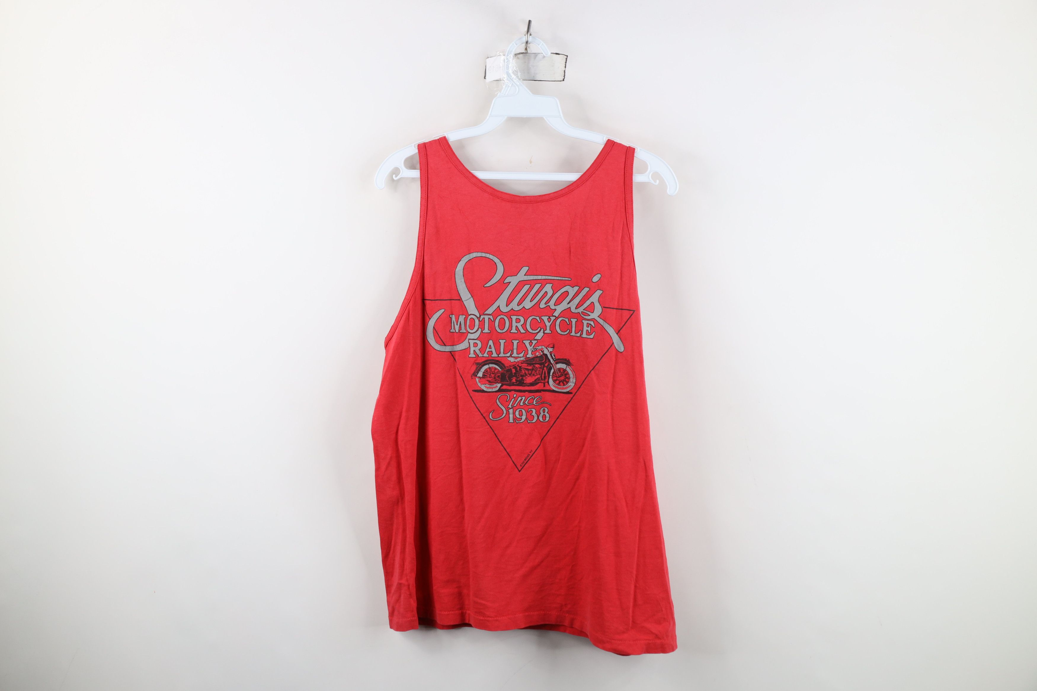 Vintage Vintage 90s Saloon Sturgis Motorcycle Tank Top T-Shirt USA Size US M / EU 48-50 / 2 - 13 Thumbnail