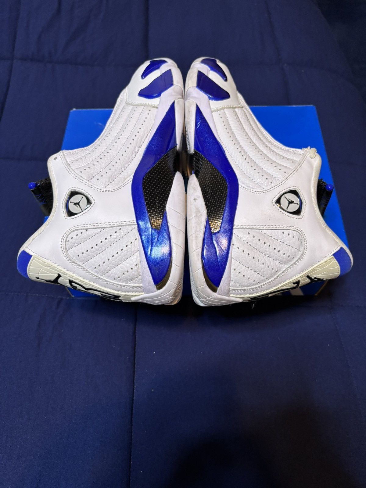 Jordan Brand Jordan 14 Retro Hyper Royal 2020 Size 10.5 Size US 10.5 / EU 43-44 - 3 Thumbnail
