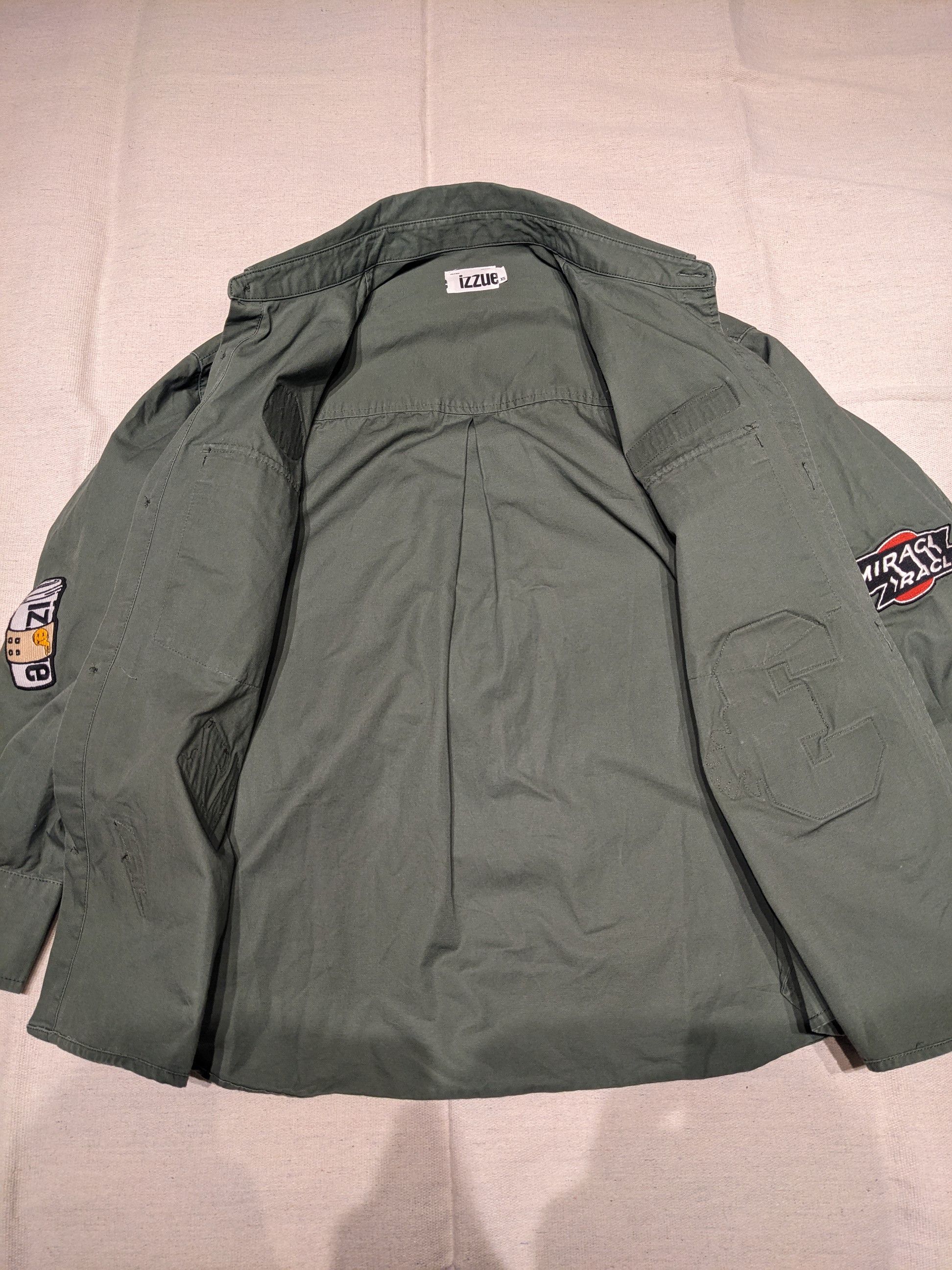 izzue Izzue Button Up Military Shirt w Patches mens S Size US S / EU 44-46 / 1 - 5 Thumbnail