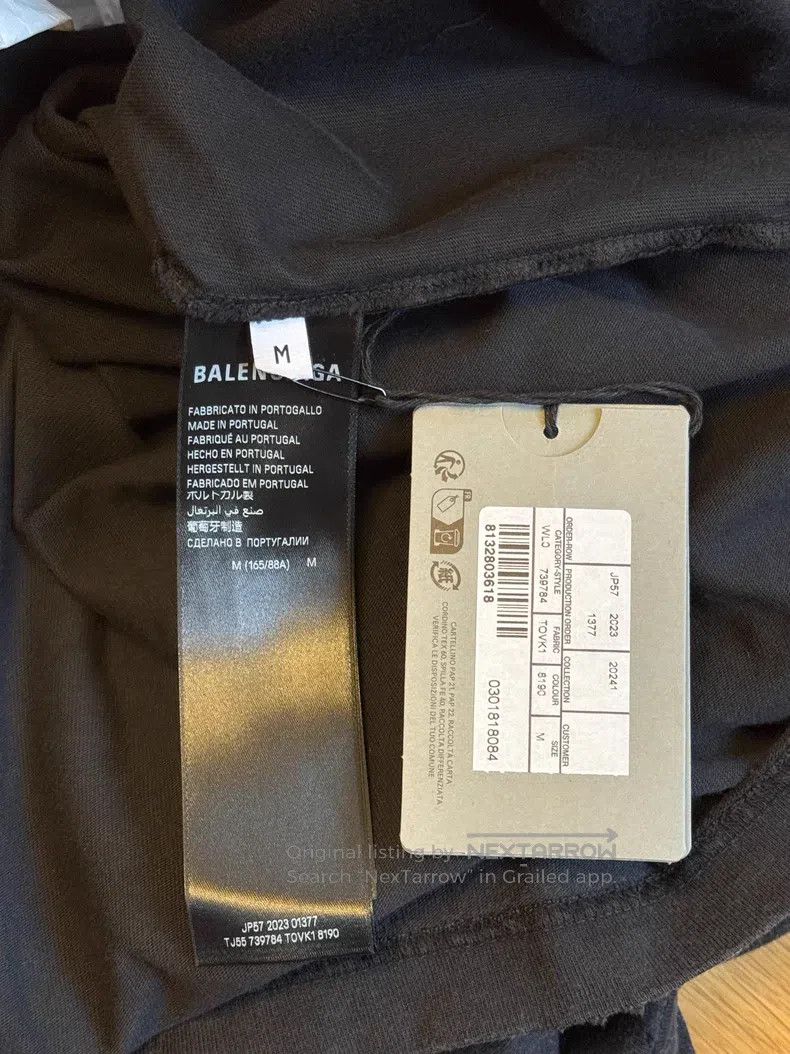 Balenciaga Balenciaga Short Sleeve Size US M / EU 48-50 / 2 - 4 Thumbnail