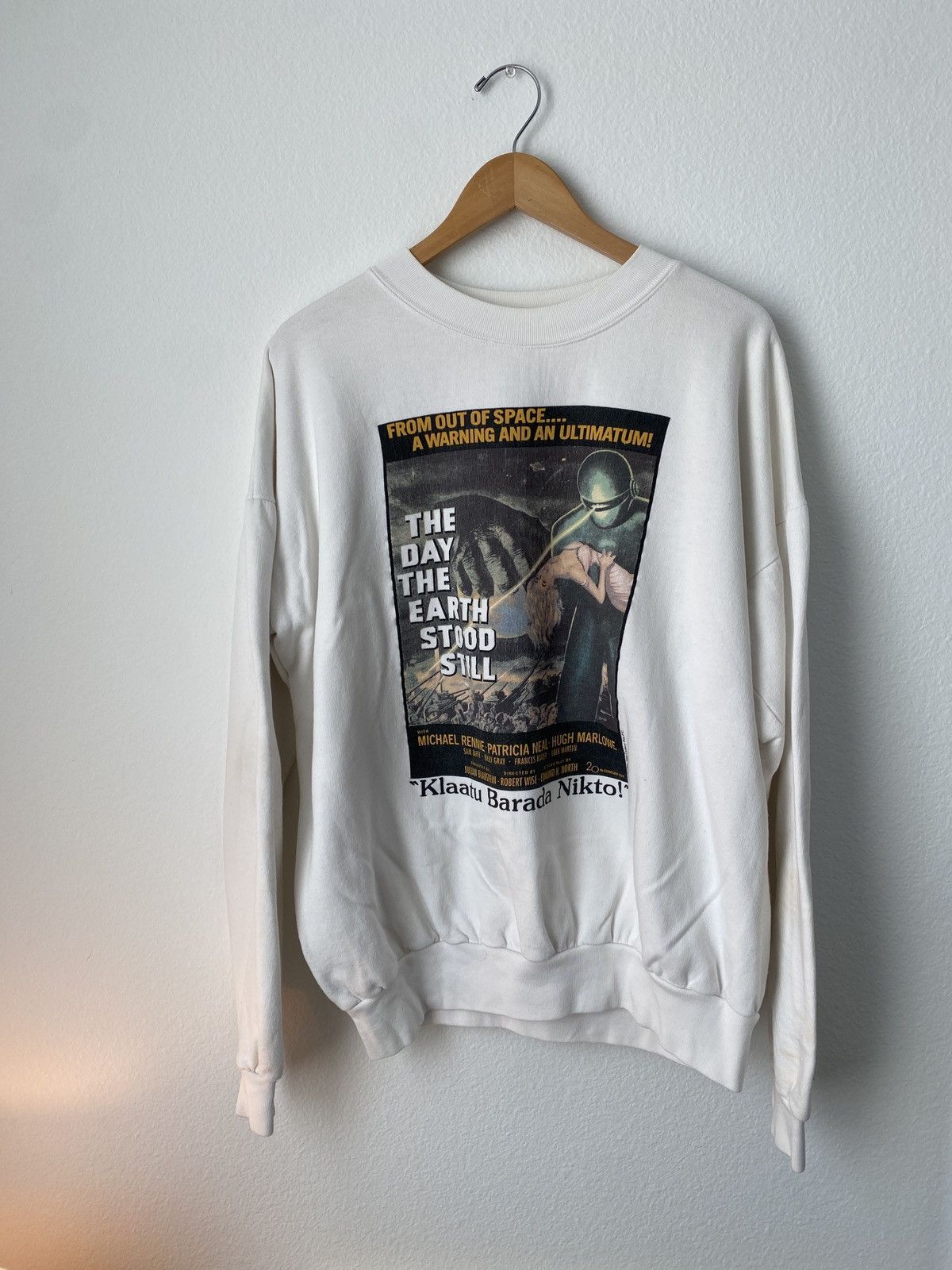 Vintage Vintage 1994 movie promo the day the earth stood still crew Size US XL / EU 56 / 4 - 2 Thumbnail