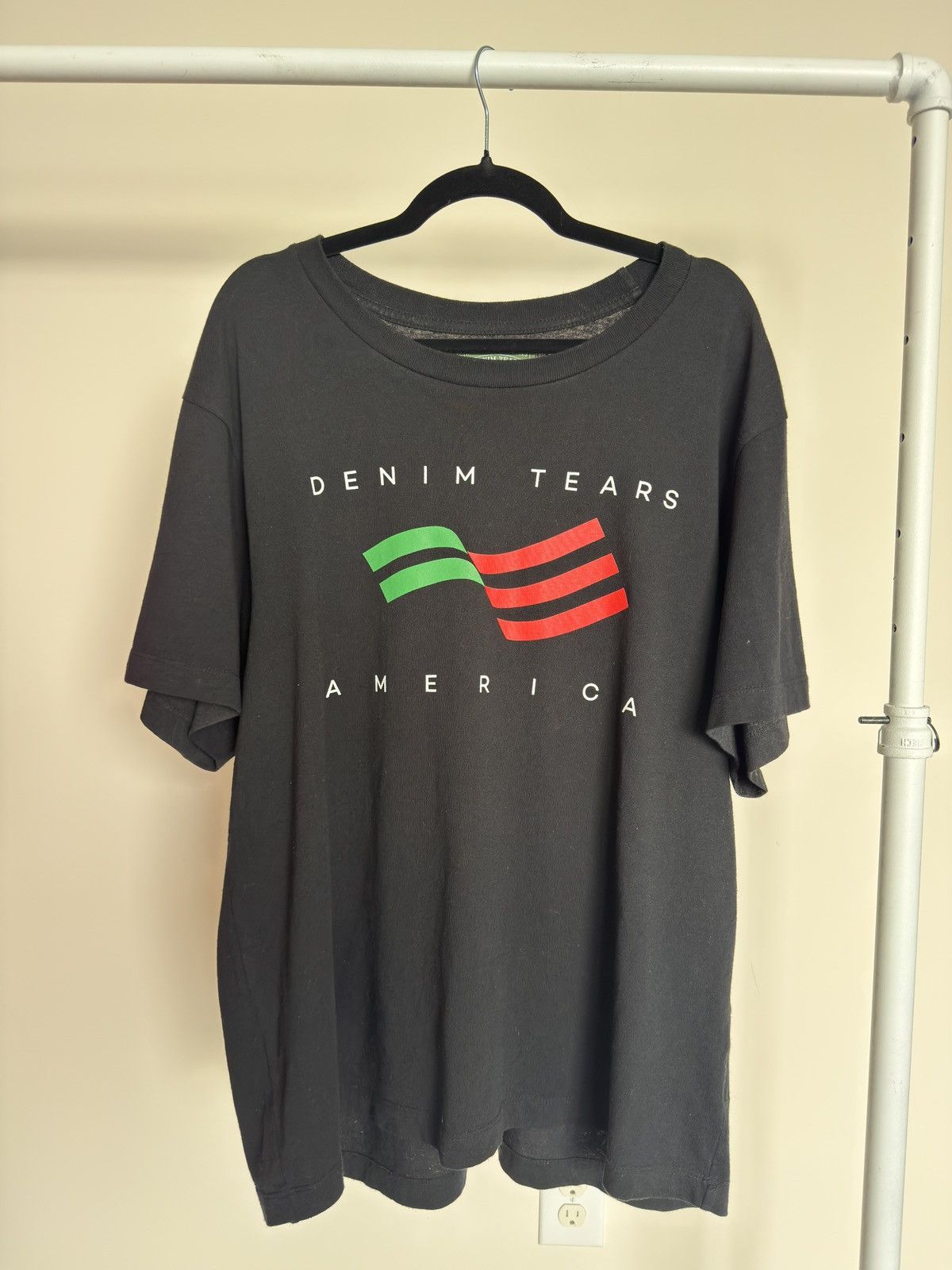 DENIM TEARS Denim Tears America Tee Size US XXL / EU 58 / 5 - 1 Thumbnail