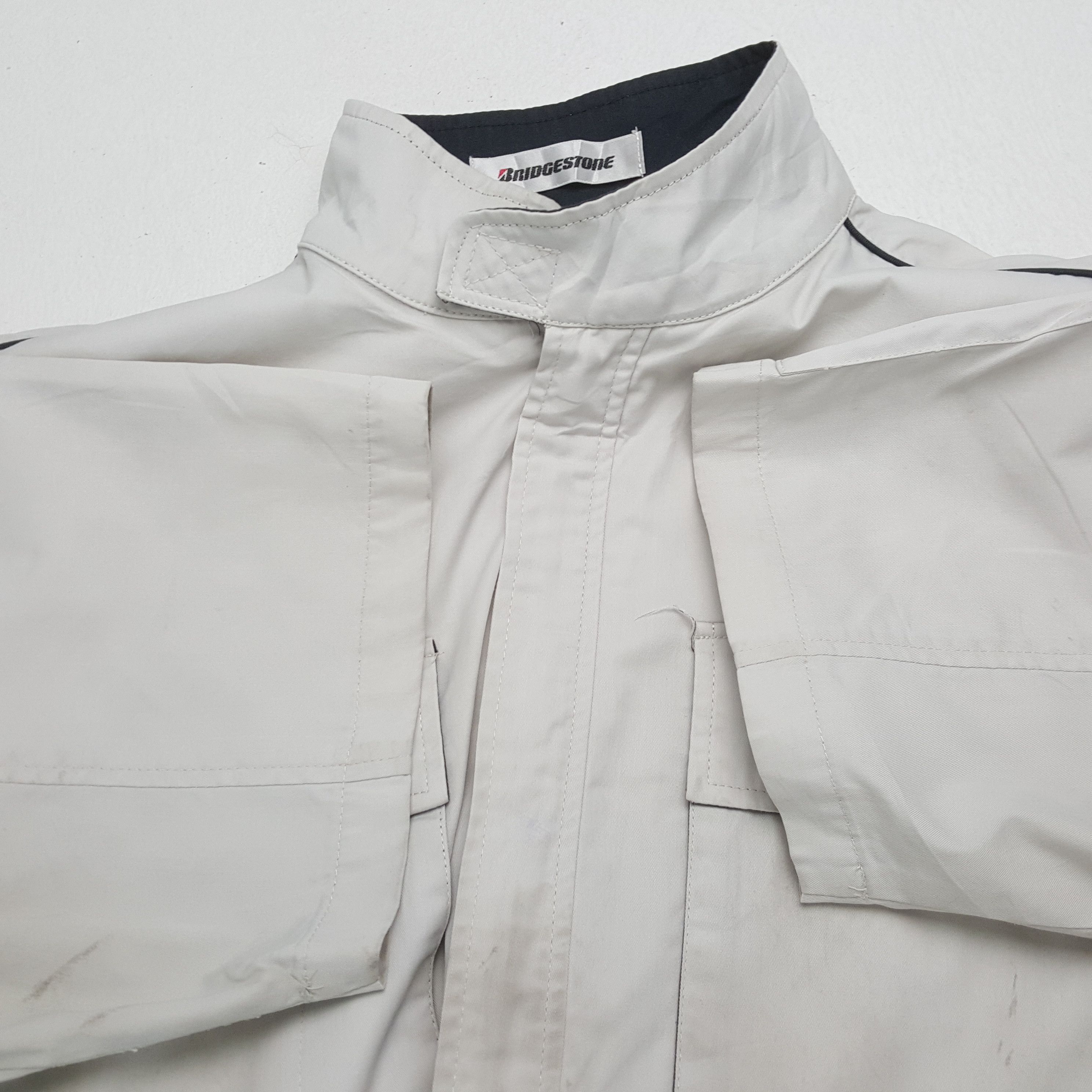 Vintage BRIGESTONE X MUGEN HONDA Custom Art Coverall Jacket Size US L / EU 52-54 / 3 - 13 Thumbnail