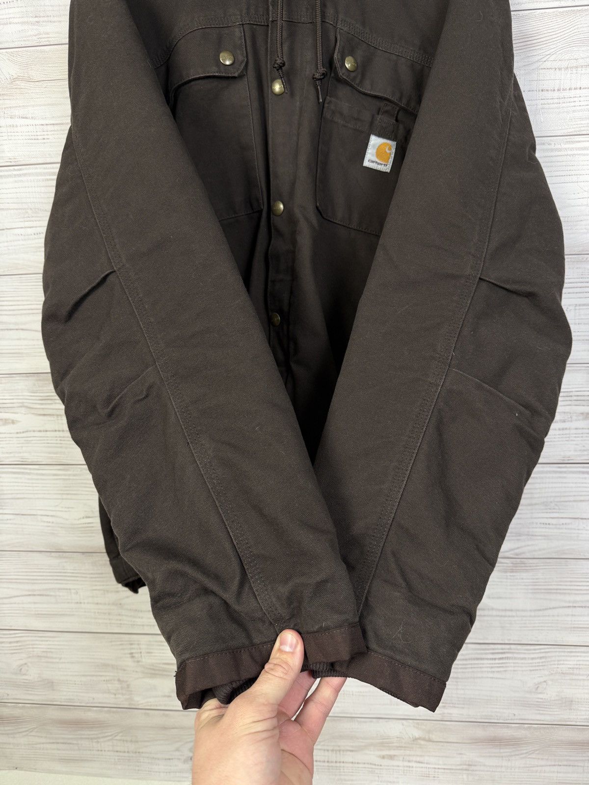 Carhartt Vintage Carhartt Parka Jacket Y2K Size L Size US XL / EU 56 / 4 - 8 Thumbnail
