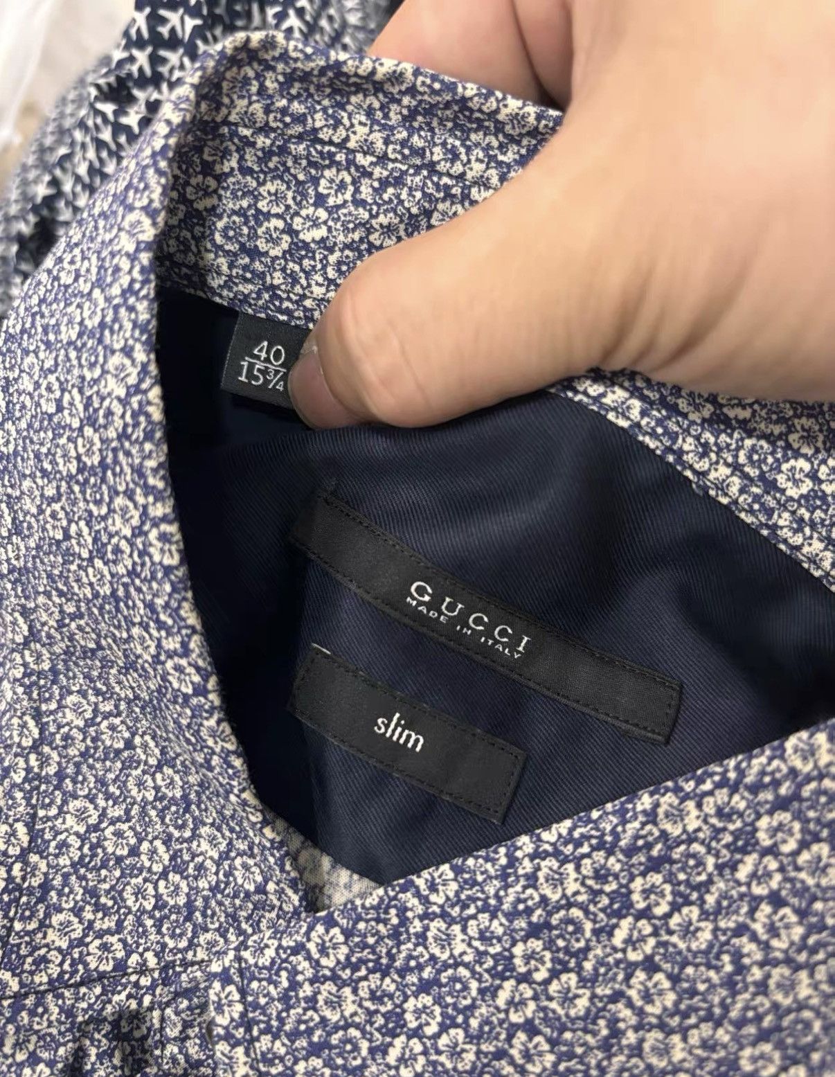 Gucci Gucci Long Sleeve Shirt J2 Size US S / EU 44-46 / 1 - 5 Thumbnail