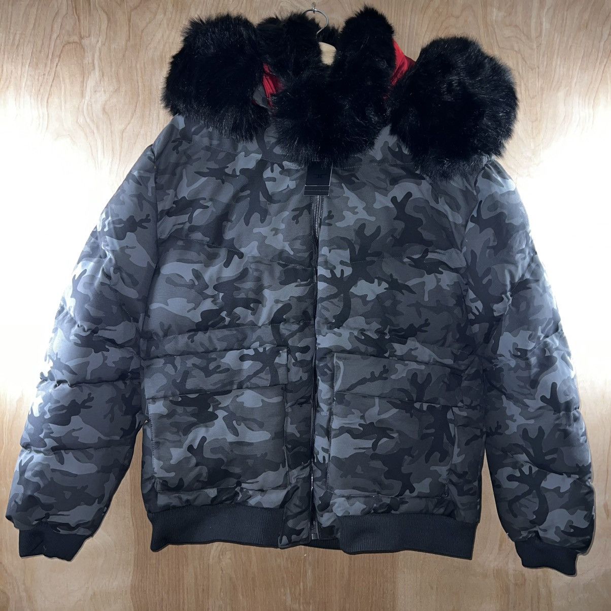 Jordan Craig JORDAN CRAIG HOLLIS HOODED BOMBER LEGACY EDITION FUR JACKET Size US XXL / EU 58 / 5 - 1 Thumbnail