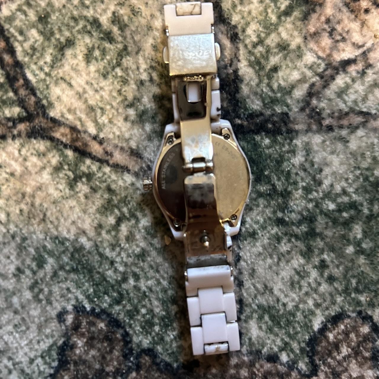 Fossil Fossil White Watch with Silver Accents Size ONE SIZE - 2 Thumbnail