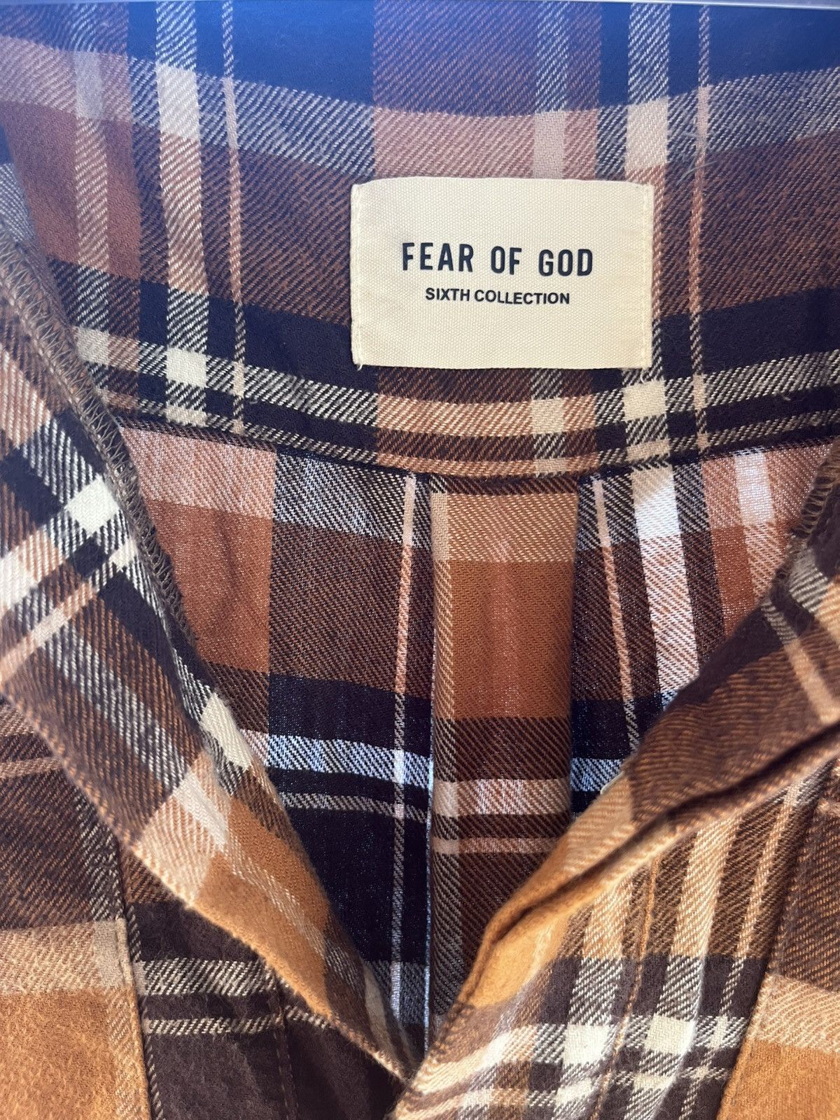 Fear of God Fear of God Size XL Plaid Flannel Size US XL / EU 56 / 4 - 6 Thumbnail