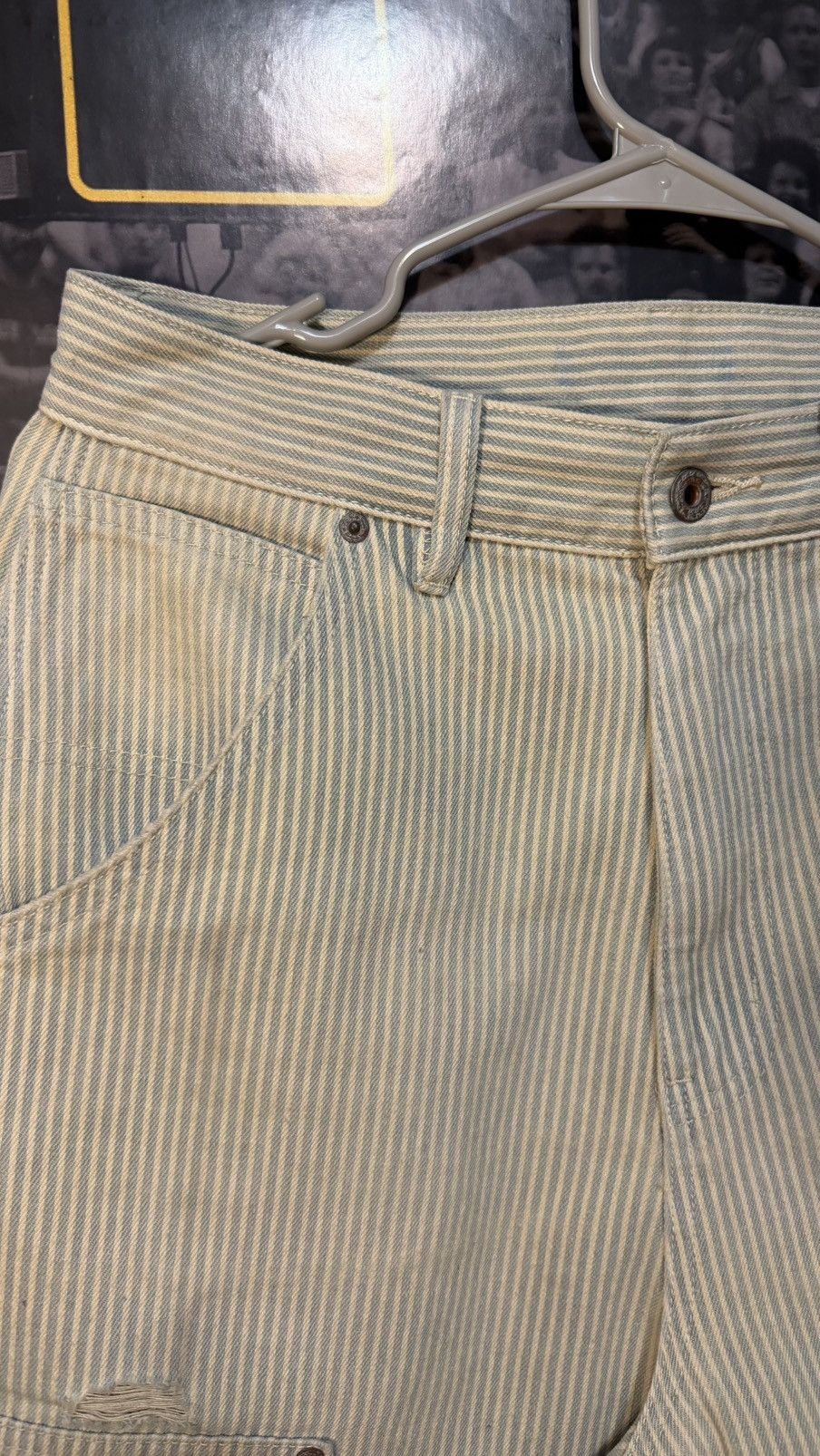 Other Pinstripe carpenter pants Size US 30 / EU 46 - 3 Thumbnail