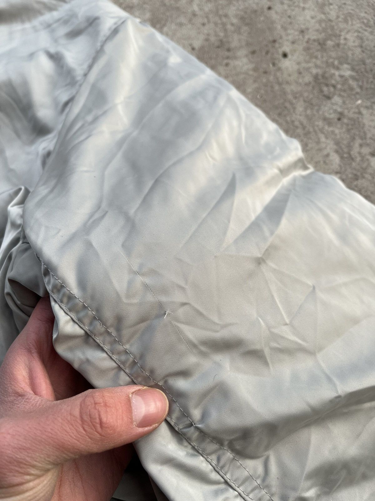 Hysteric Glamour × Issey Miyake × Le Grande Bleu (L.G.B.) 90s Balenciaga Style Vintage Boxy Baggy Oversized MA1 Bomber Size US M / EU 48-50 / 2 - 13 Thumbnail