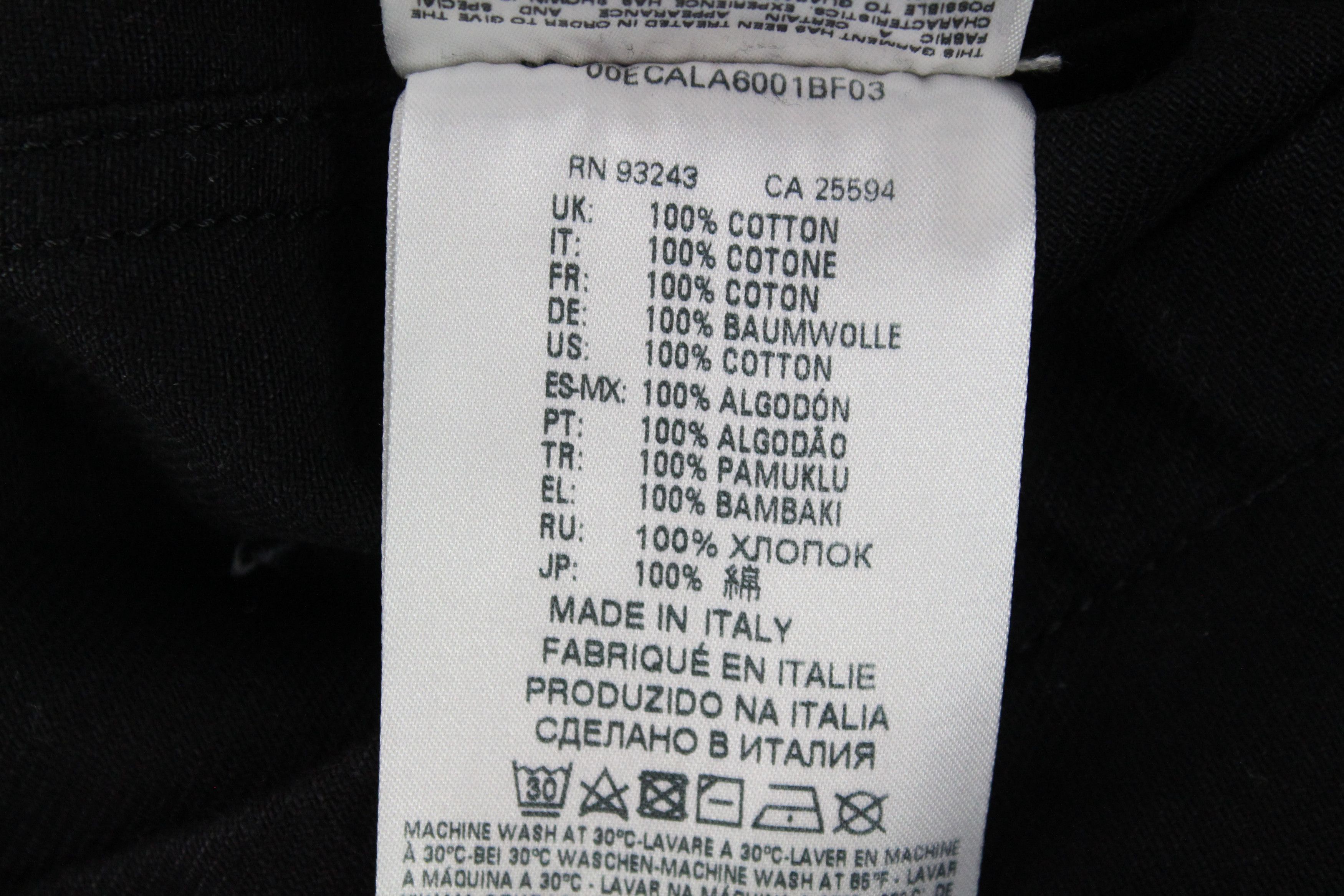 Diesel DE-VISTY 084WA S Black Cotton Ripped Jacket 55631 Size S / US 4 / IT 40 - 7 Thumbnail