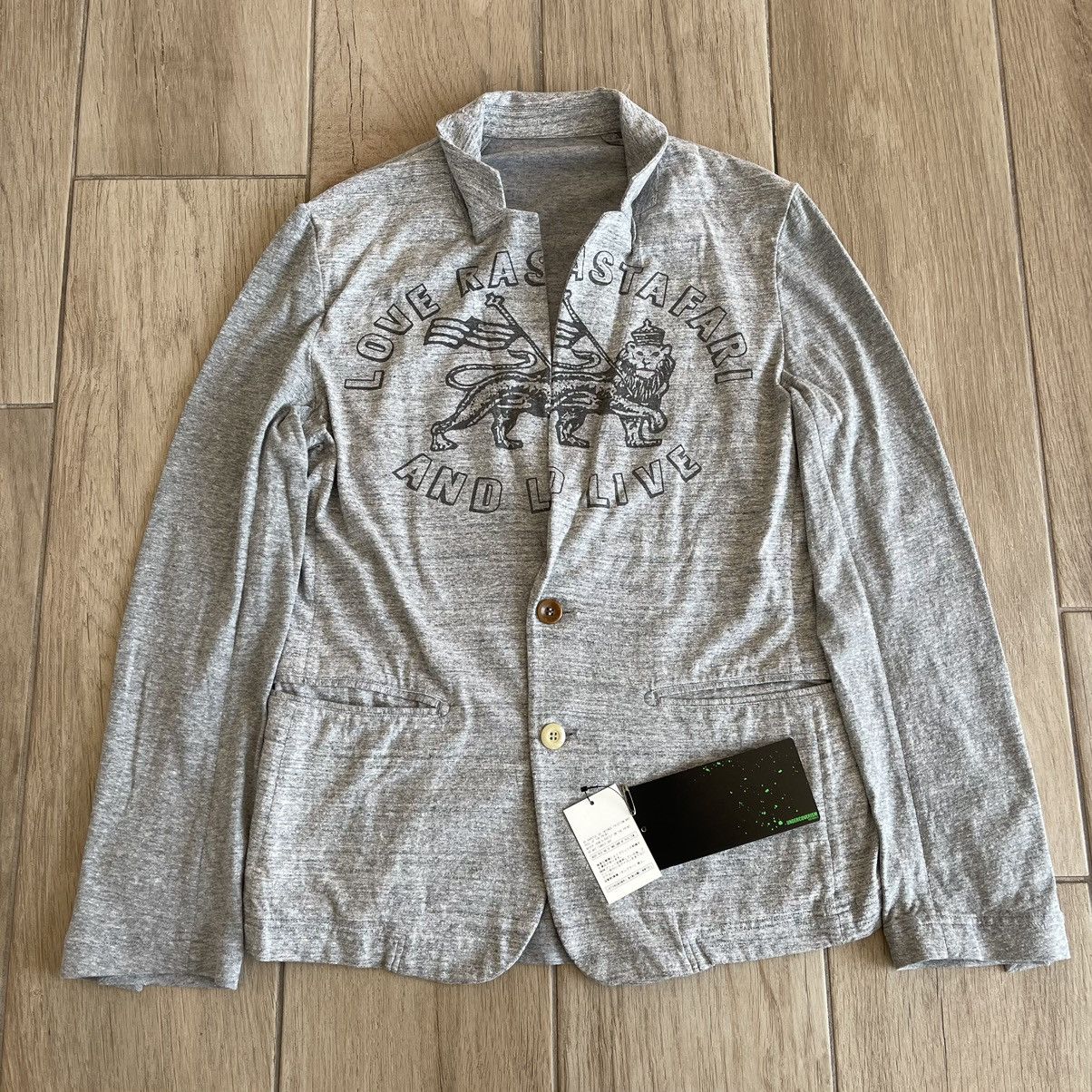 Undercover AW2012 "Mirror" Rastafari Lion Tailored Jacket Size US M / EU 48-50 / 2 - 1 Thumbnail