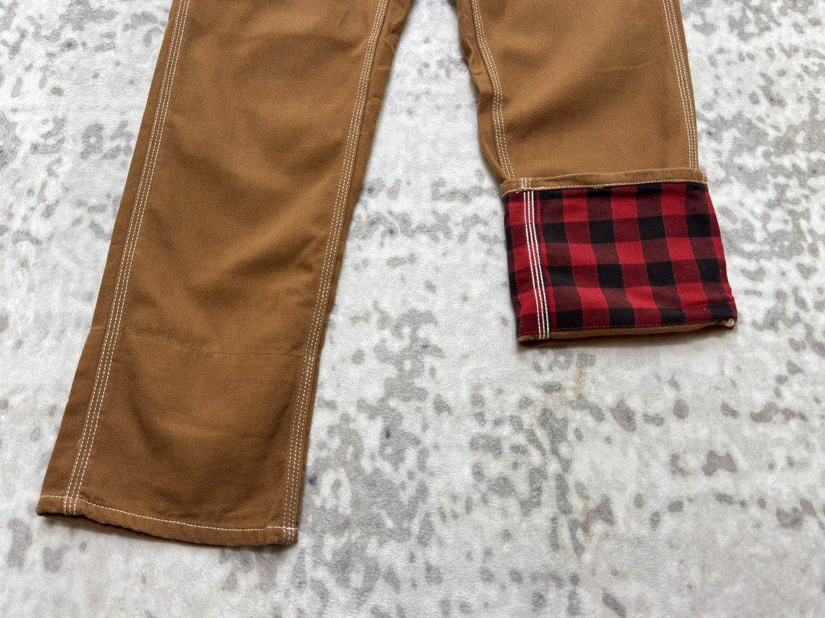 Vintage Vintage Smith’s Carpenter Brown Plaid Lined Workwear Fit Size US 31 - 7 Thumbnail