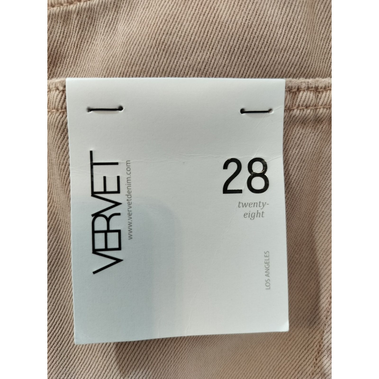 Other VERVET Leslie V2737 Vintage Flare Pink Raw Hem Jeans Size 28 Size 28" / US 6 / IT 42 - 7 Thumbnail