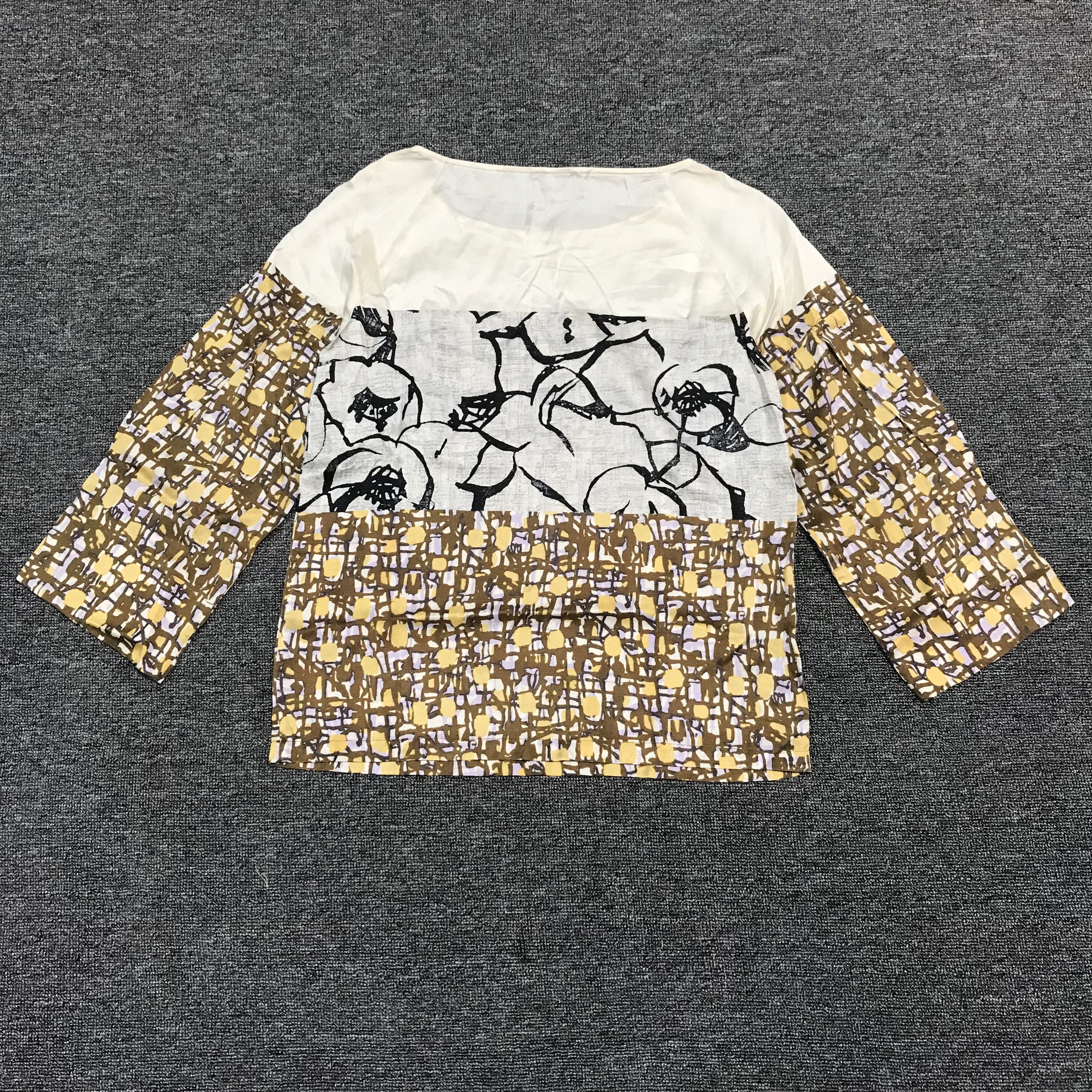 Dries Van Noten Dries Van Noten Silk Blouse Size XS / US 0-2 / IT 36-38 - 2 Thumbnail